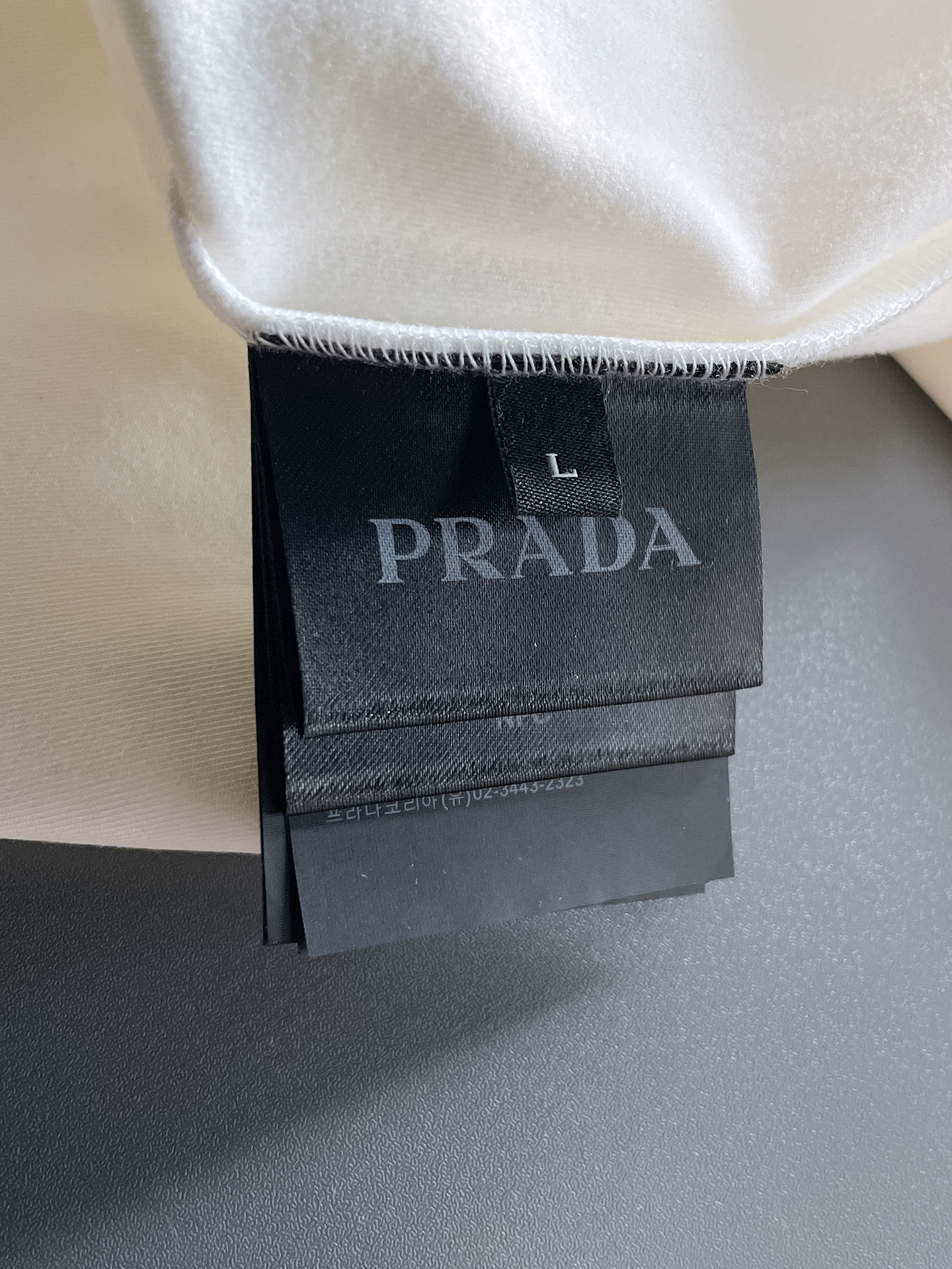 Prada Male Hoodie Black S