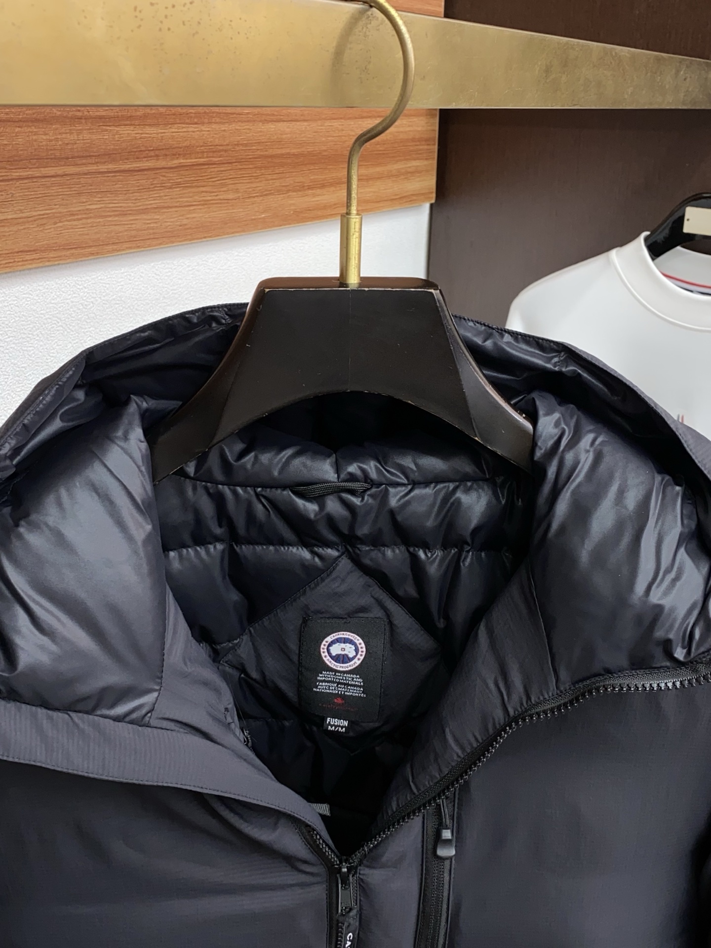 Canada Goose Male Down Jacket White Duck Down Hooded Xs-l-xxl