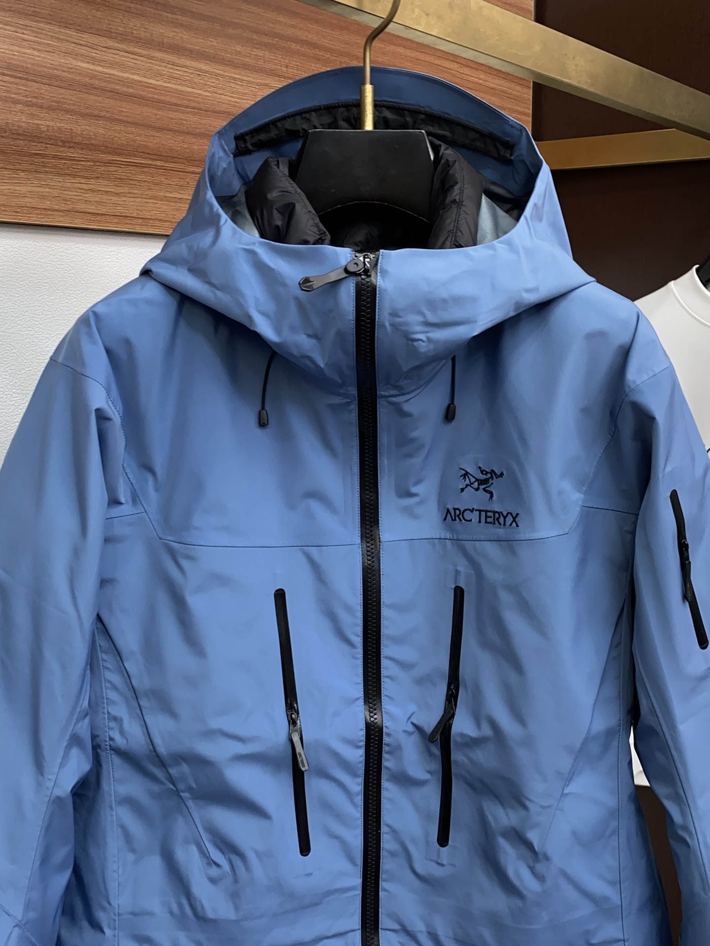 Arcteryx Male Down Jacket White Duck Down Hooded S-l-xl