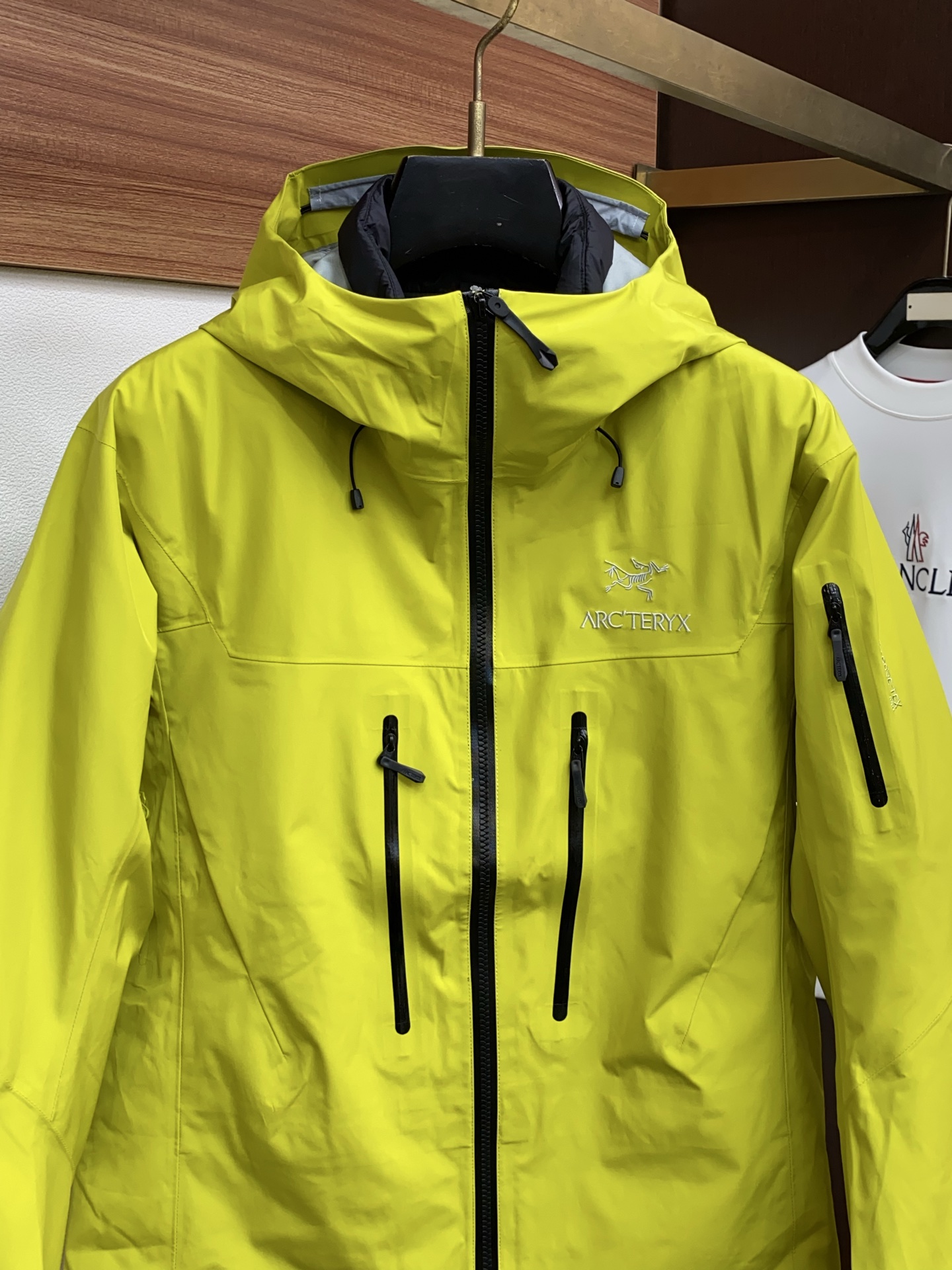 Arcteryx Male Down Jacket White Duck Down Hooded S-l-xl