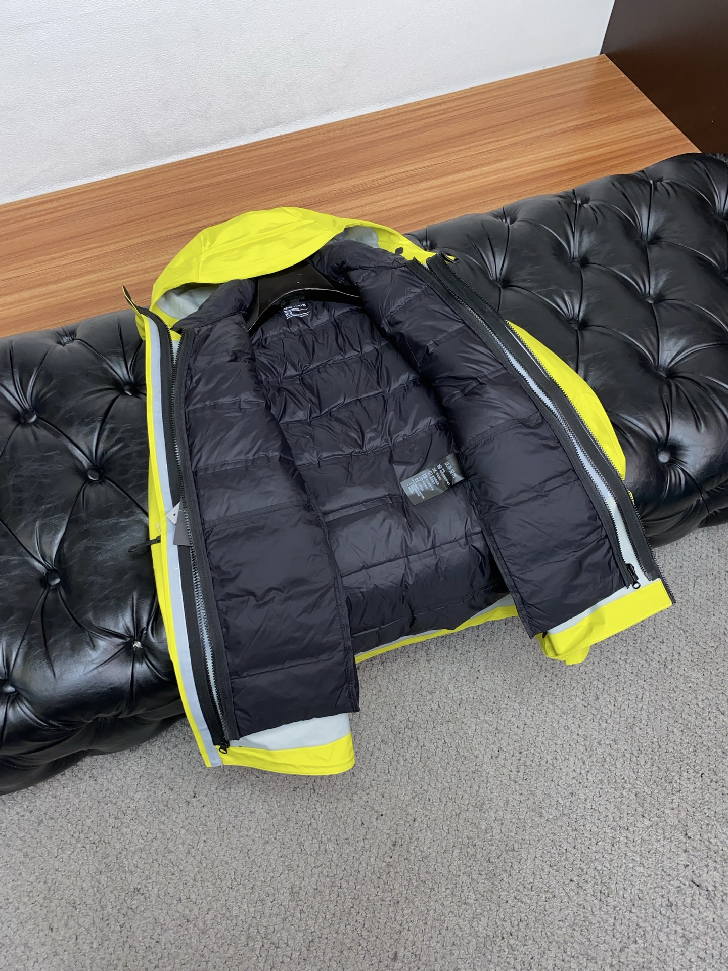 Arcteryx Male Down Jacket White Duck Down Hooded S-l-xl