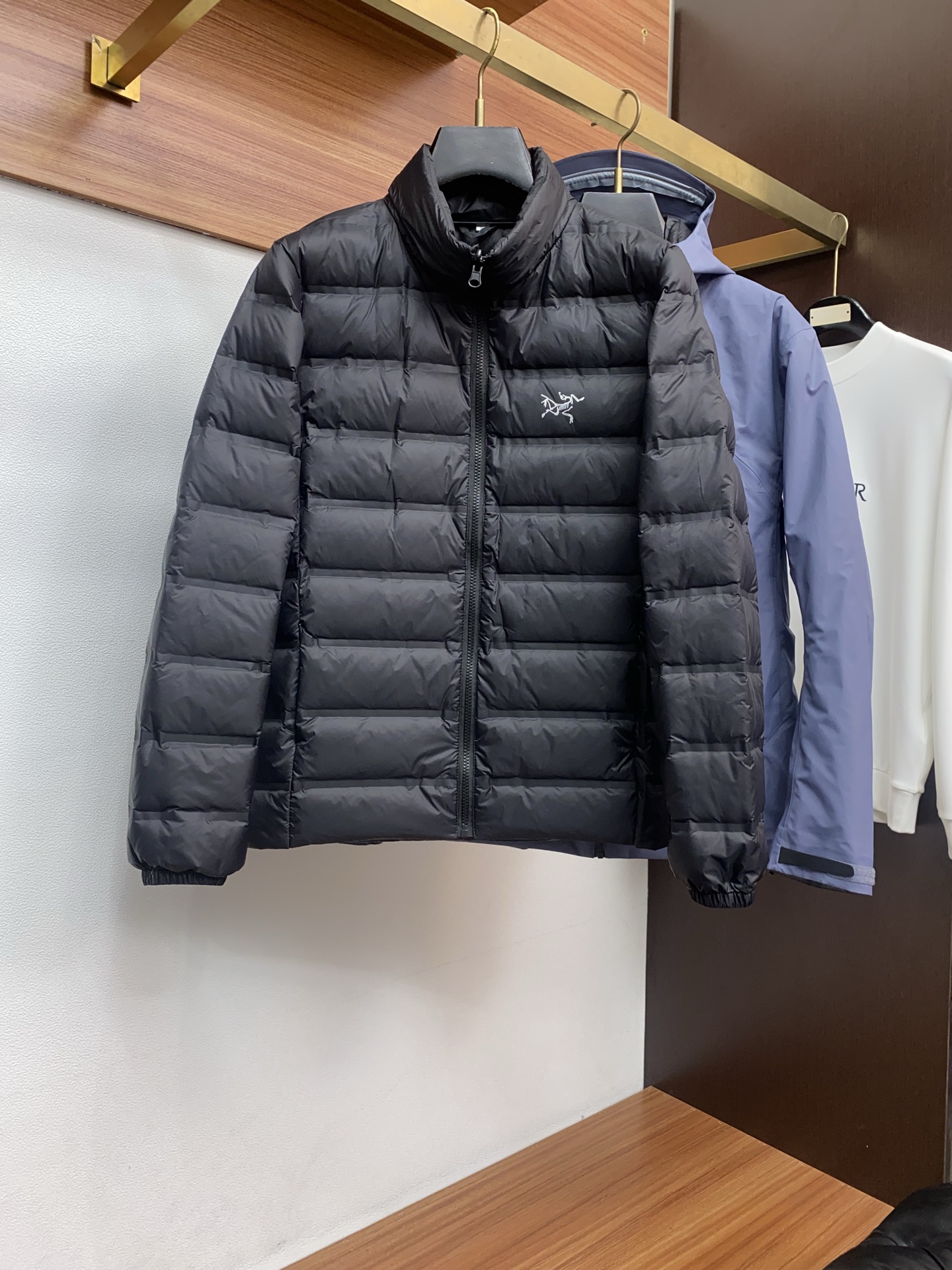 Arcteryx Male Down Jacket White Duck Down Hooded S-l-xl