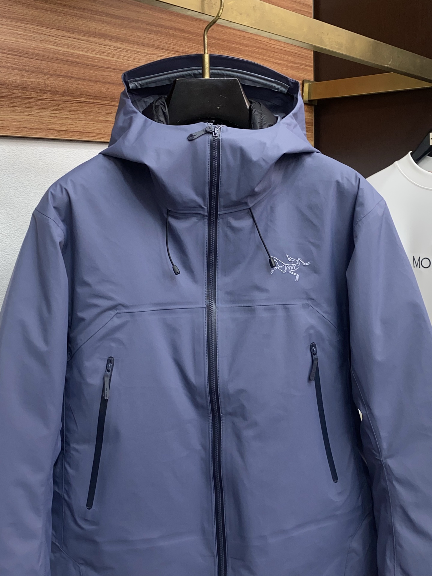Arcteryx Male Down Jacket White Duck Down Hooded S-l-xl