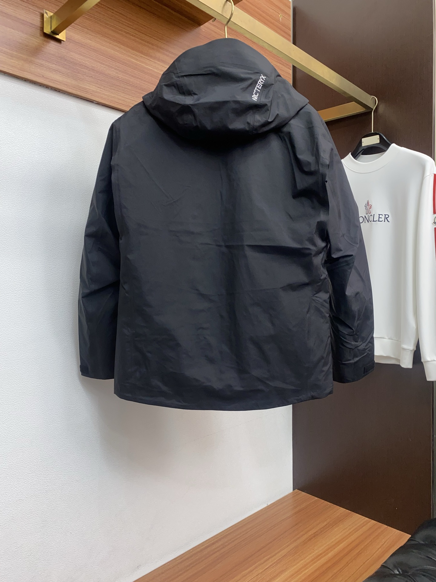 Arcteryx Male Down Jacket White Duck Down Hooded S-l-xl