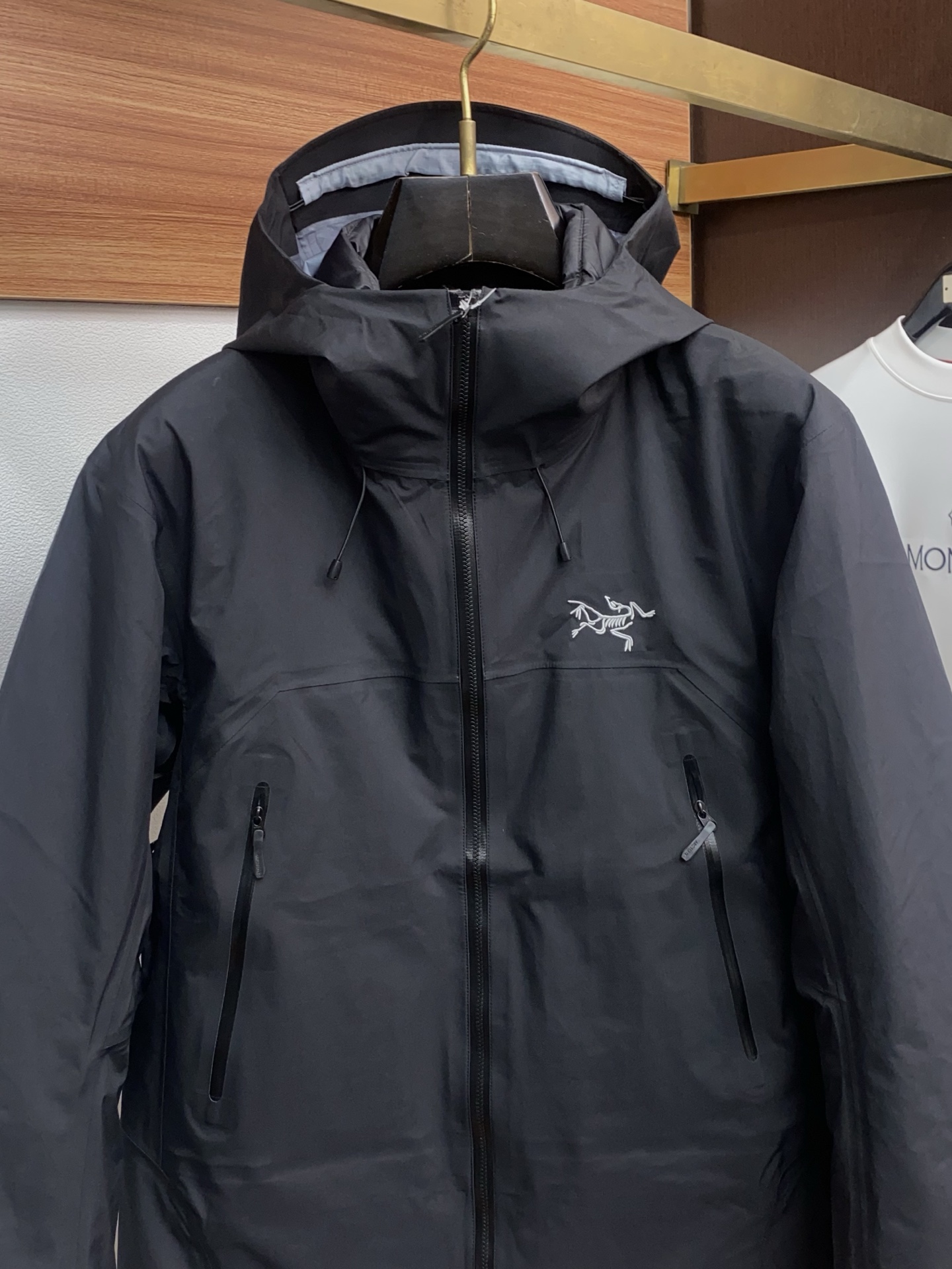 Arcteryx Male Down Jacket White Duck Down Hooded S-l-xl