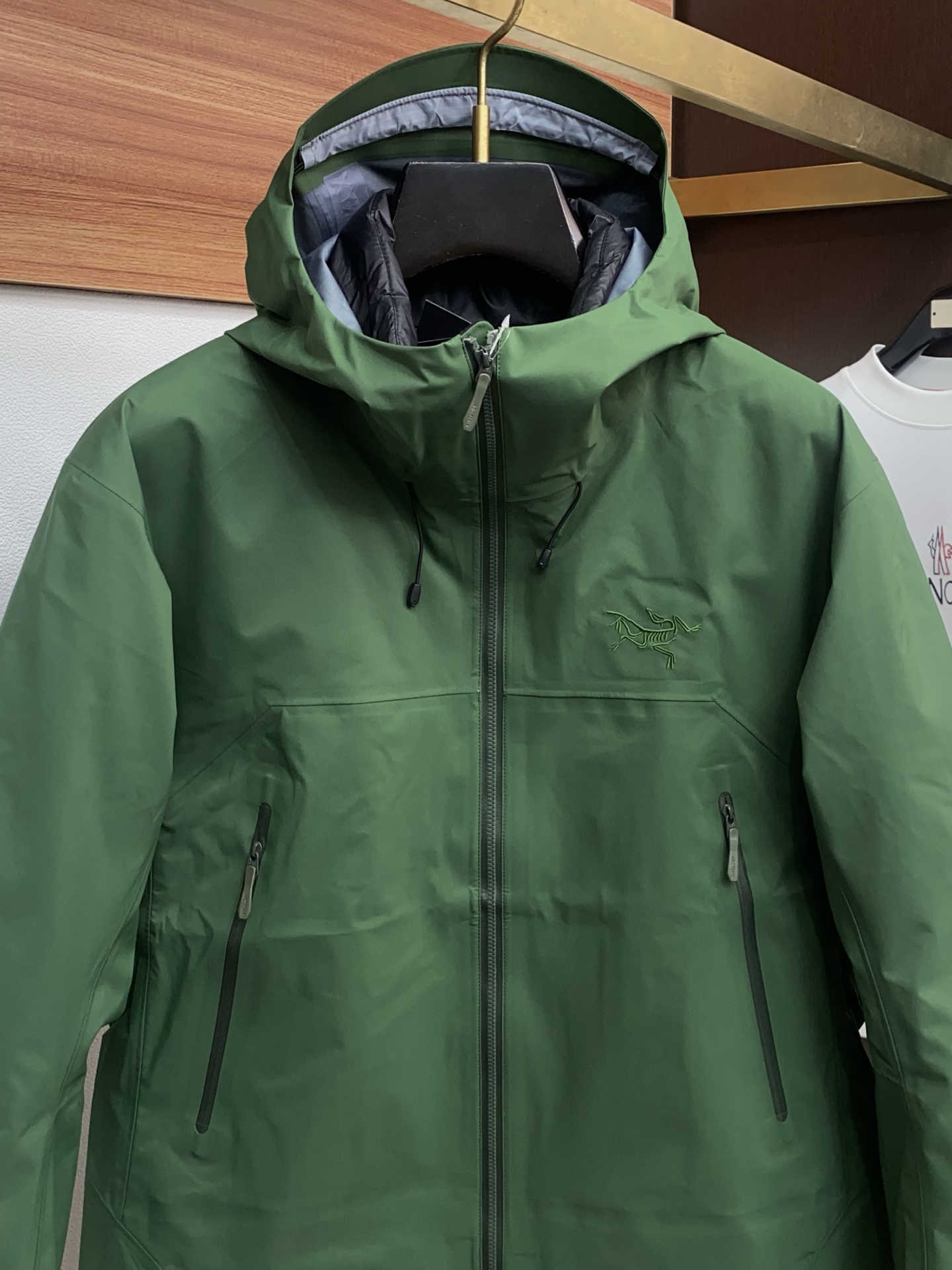 Arcteryx Male Down Jacket White Duck Down Hooded S-l-xl