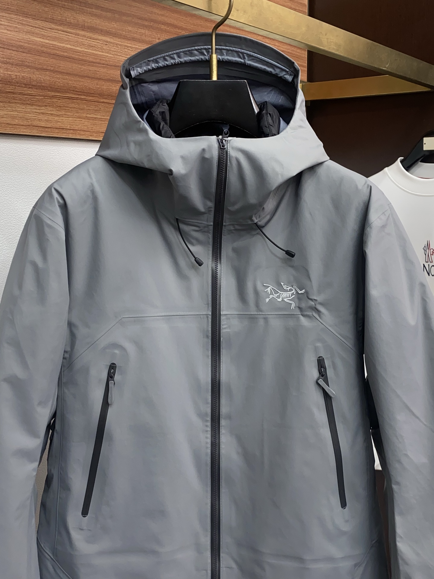 Arcteryx Male Down Jacket White Duck Down Hooded S-l-xl
