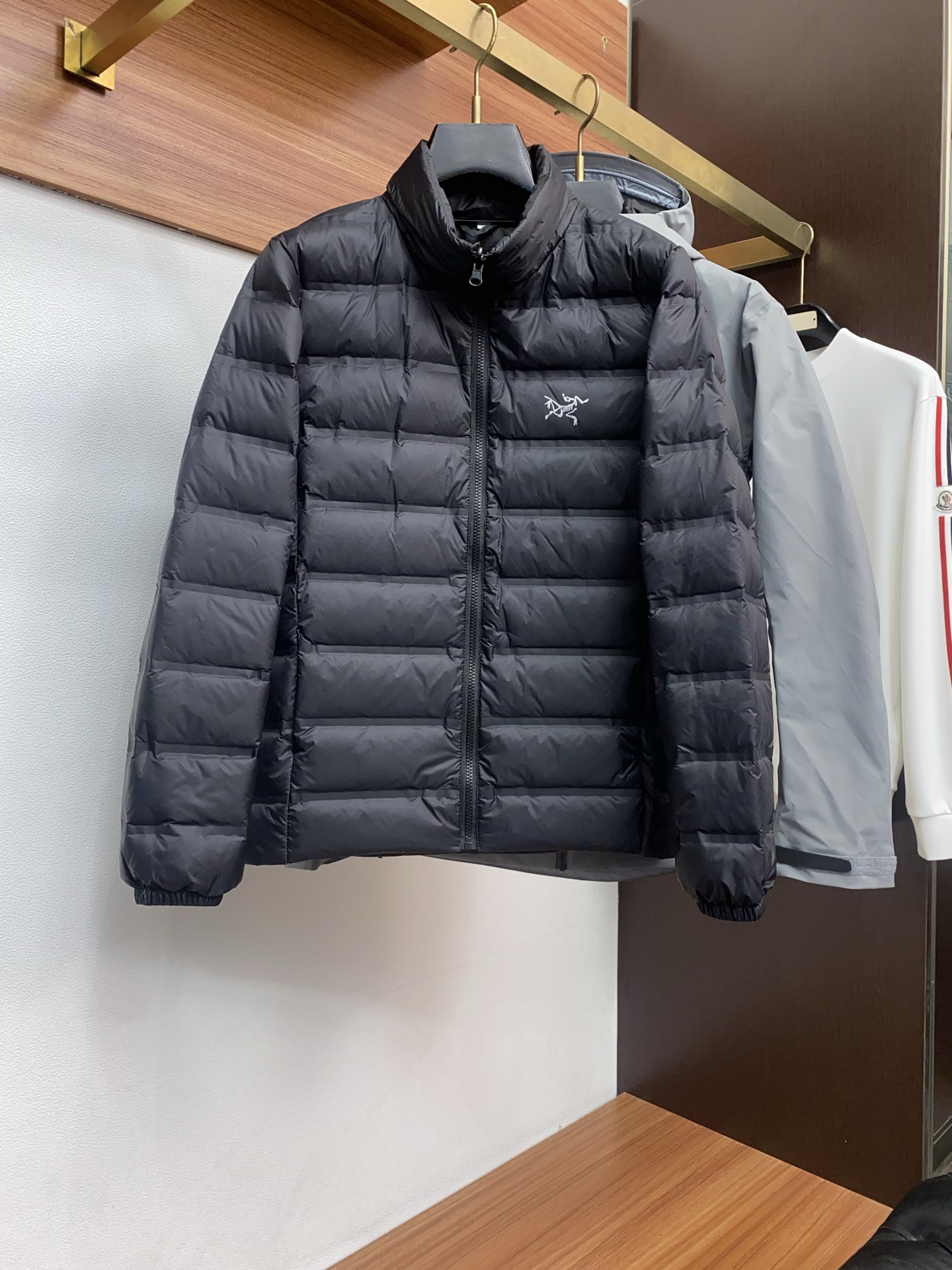 Arcteryx Male Down Jacket White Duck Down Hooded S-l-xl