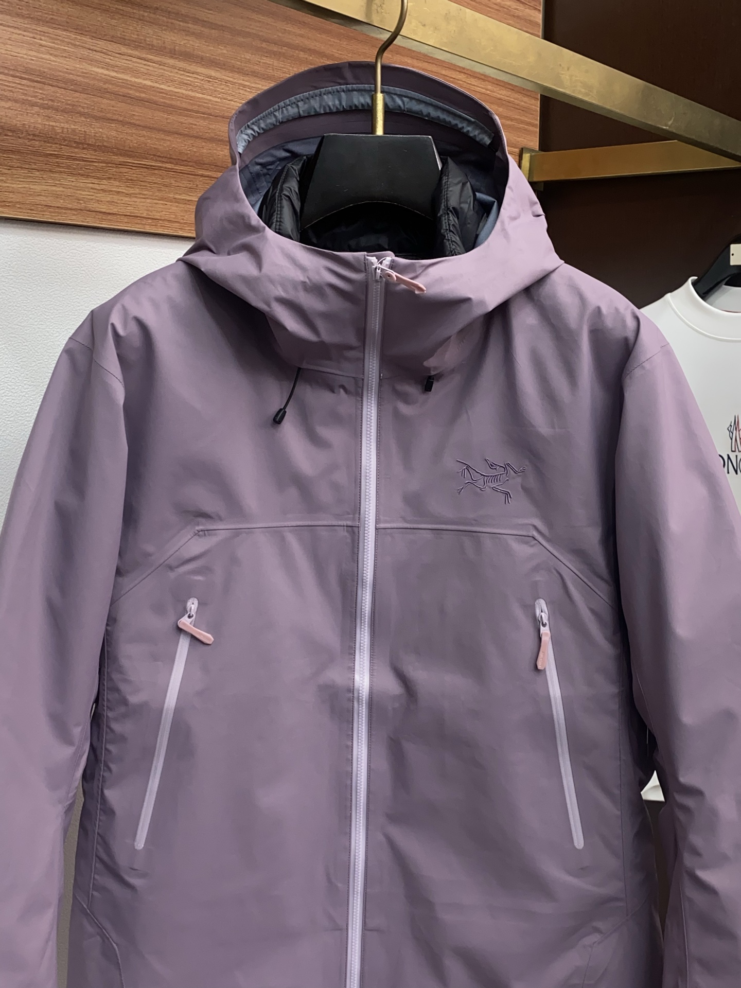 Arcteryx Male Down Jacket White Duck Down Hooded S-l-xl