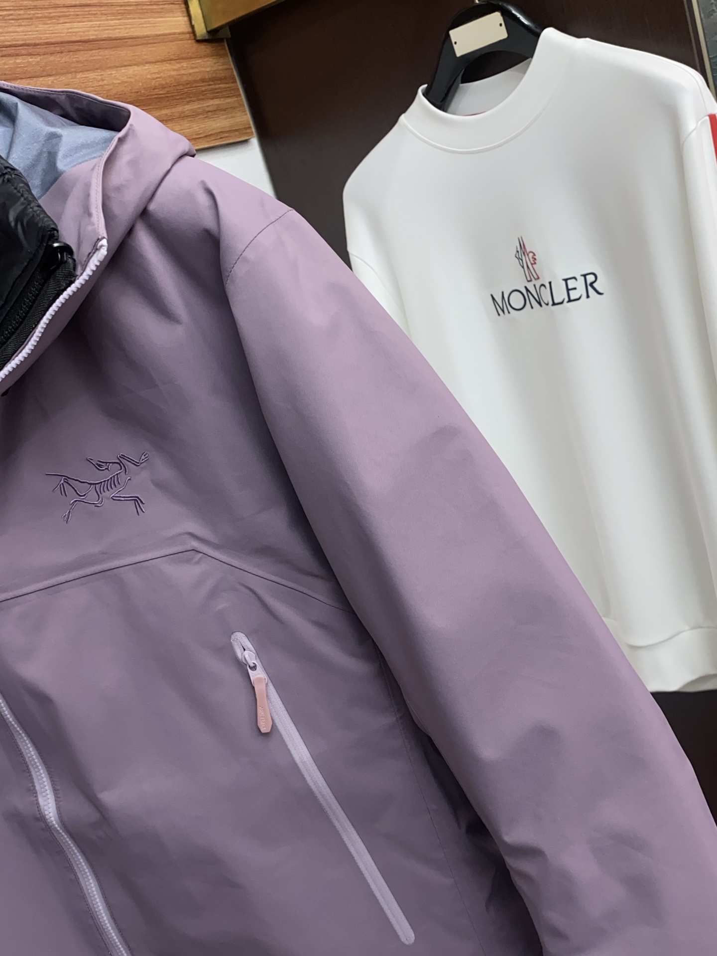 Arcteryx Male Down Jacket White Duck Down Hooded S-l-xl