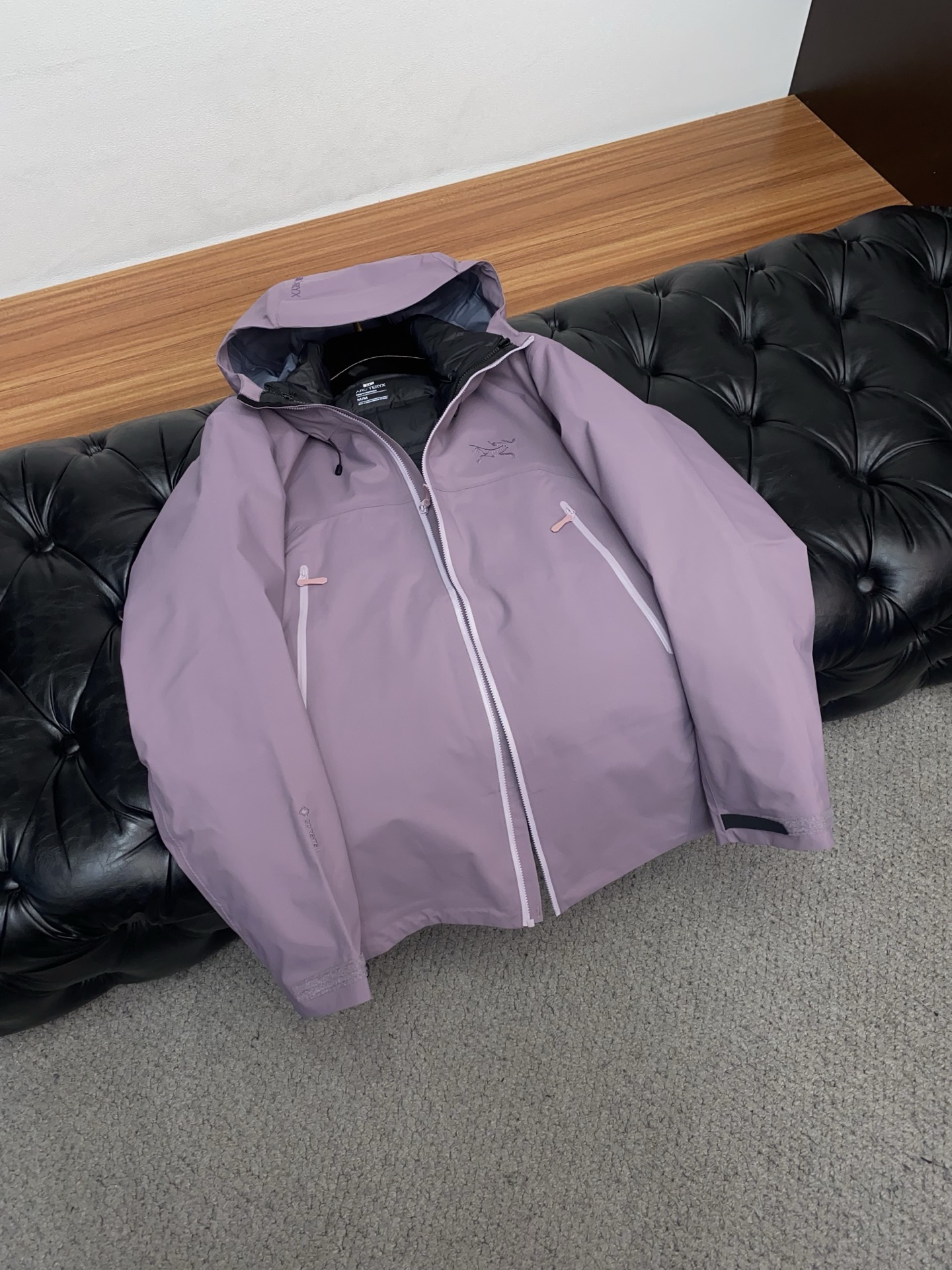 Arcteryx Male Down Jacket White Duck Down Hooded S-l-xl