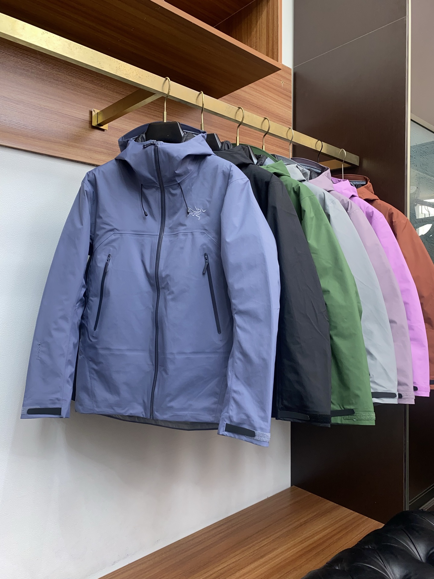 Arcteryx Male Down Jacket White Duck Down Hooded S-l-xl