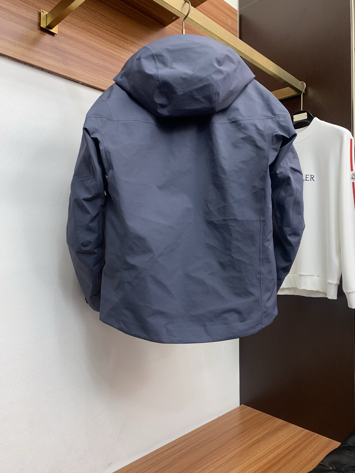 Arcteryx Male Down Jacket White Duck Down Hooded S-l-xl