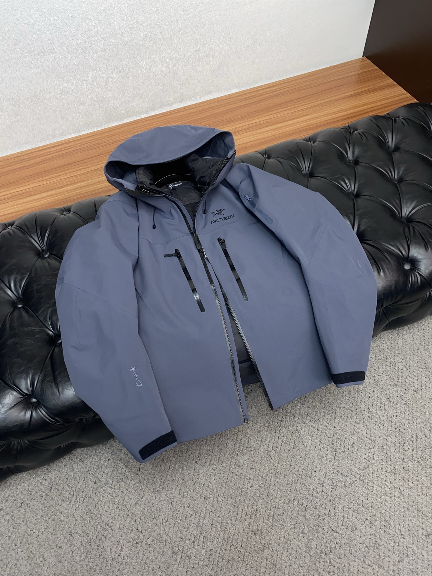 Arcteryx Male Down Jacket White Duck Down Hooded S-l-xl