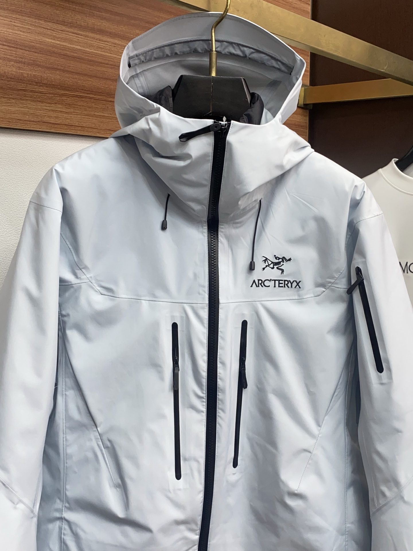 Arcteryx Male Down Jacket White Duck Down Hooded S-l-xl