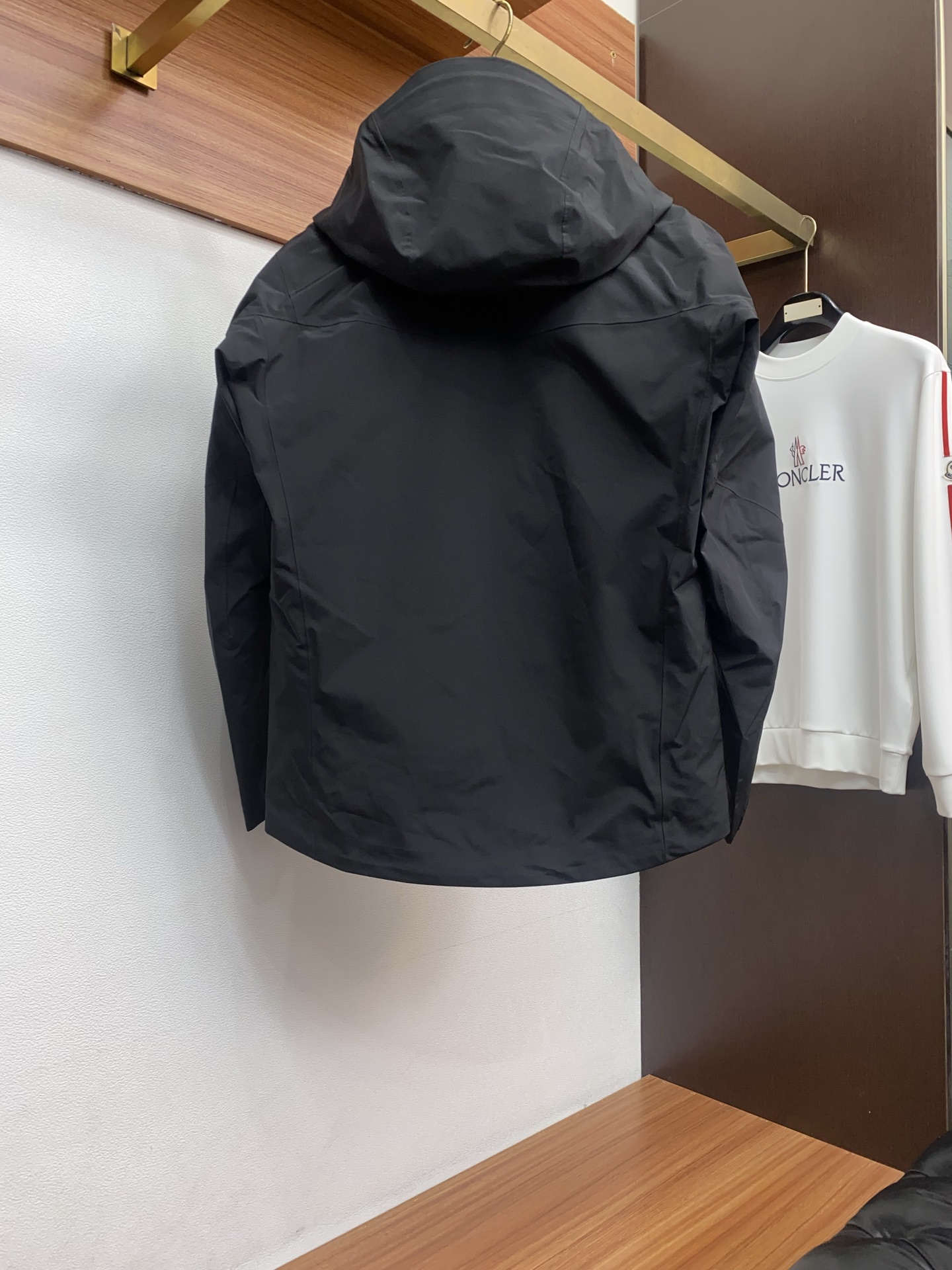 Arcteryx Male Down Jacket White Duck Down Hooded S-l-xl