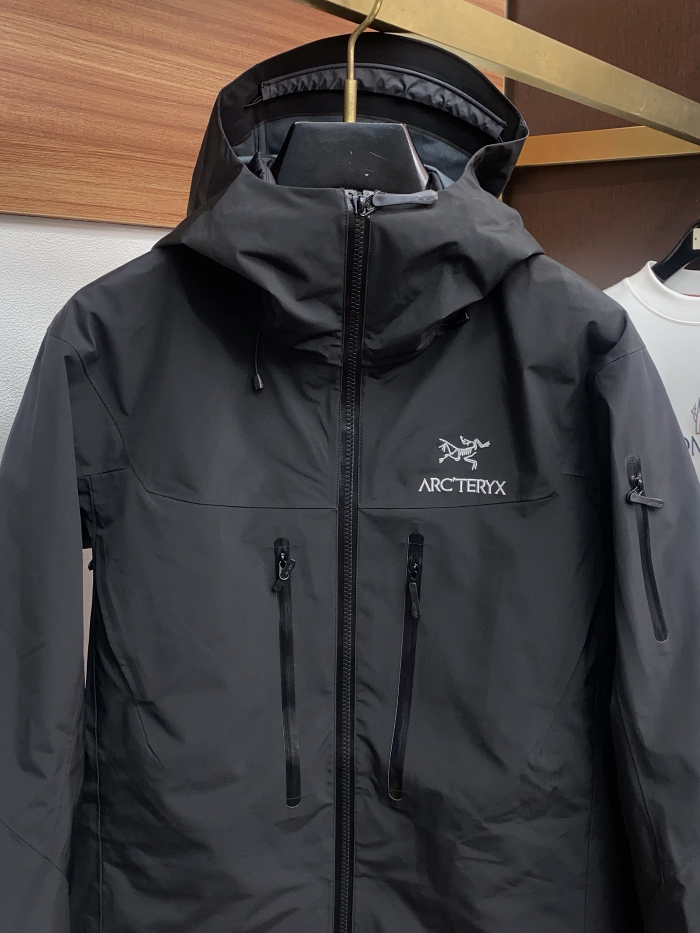 Arcteryx Male Down Jacket White Duck Down Hooded S-l-xl