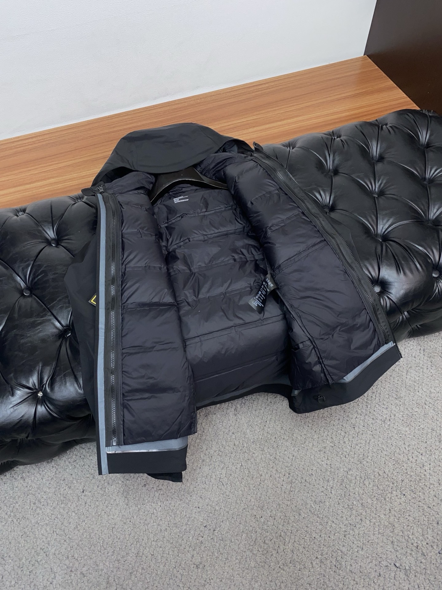 Arcteryx Male Down Jacket White Duck Down Hooded S-l-xl