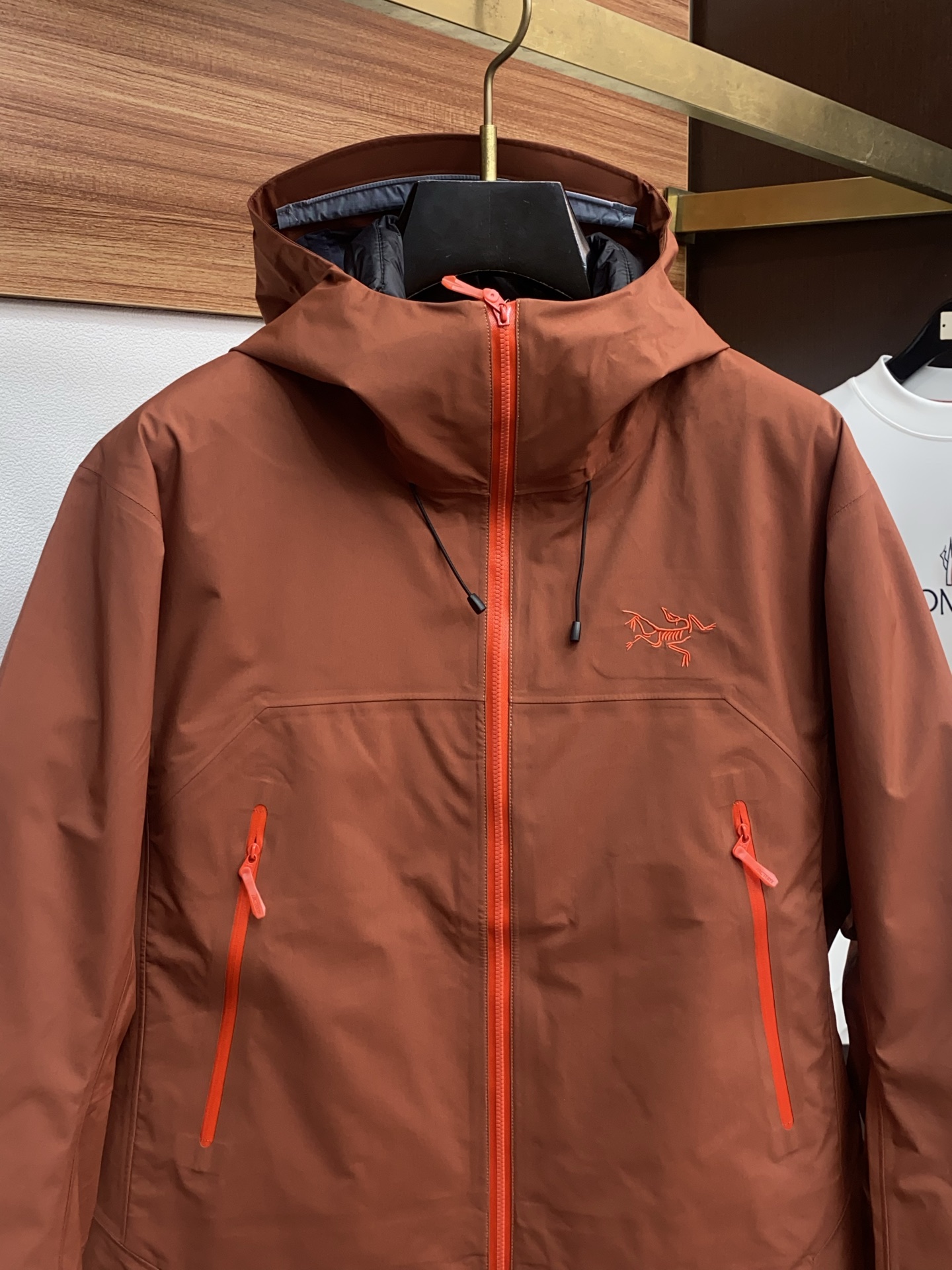 Arcteryx Male Down Jacket White Duck Down Hooded S-l-xl