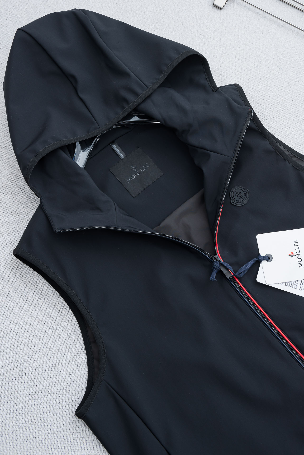 Moncler Male Vest Hooded M-l-xl