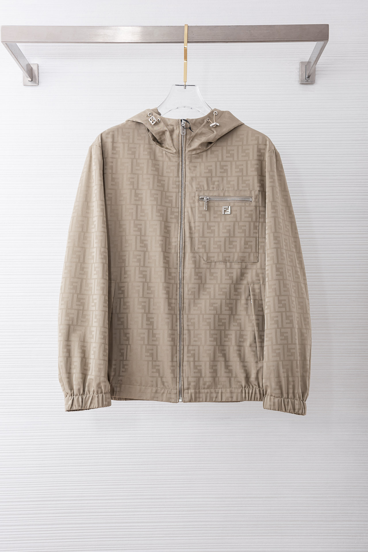 Fendi Male Jacket Polyester Hooded S-m-xxxl