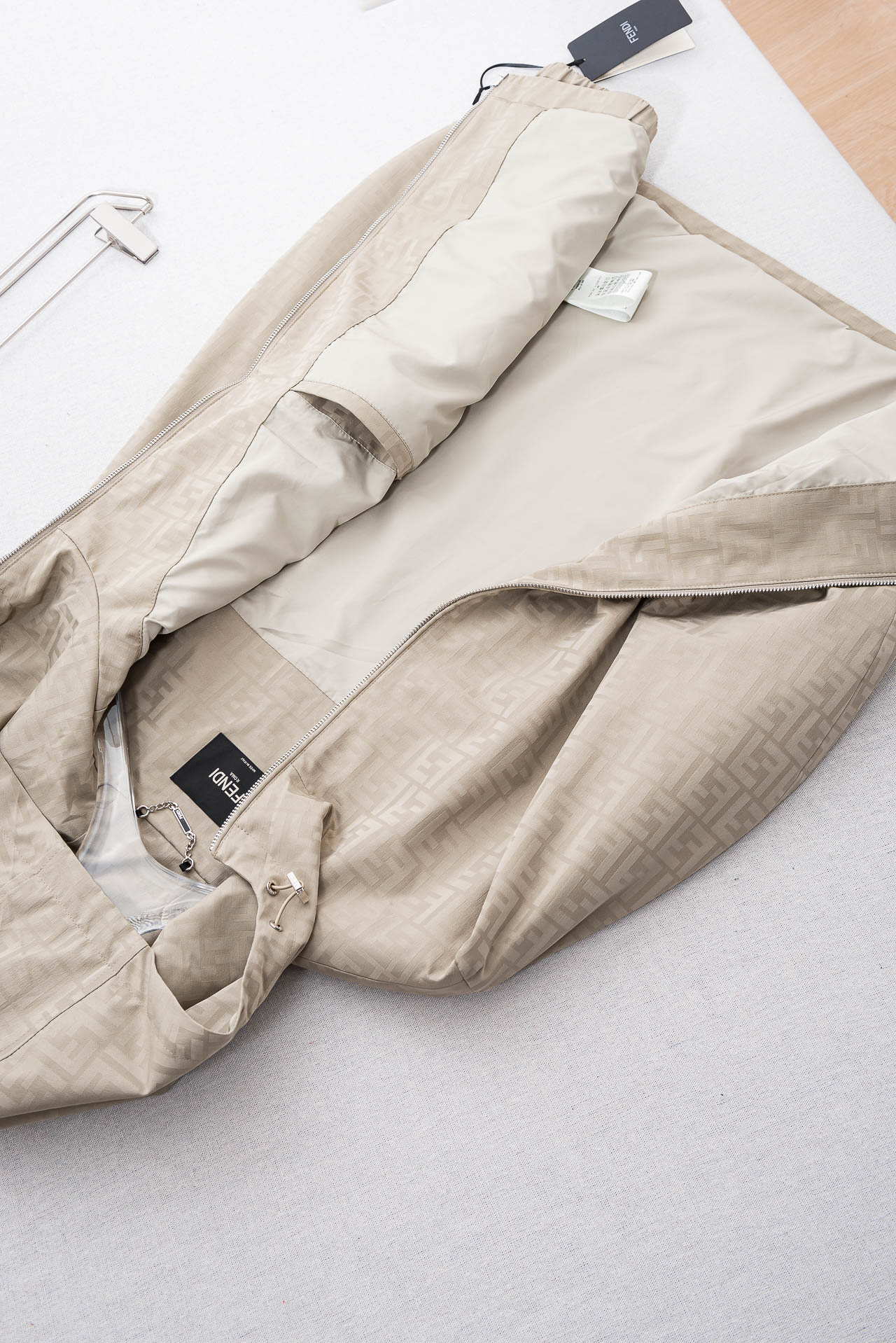 Fendi Male Jacket Polyester Hooded S-m-xxxl