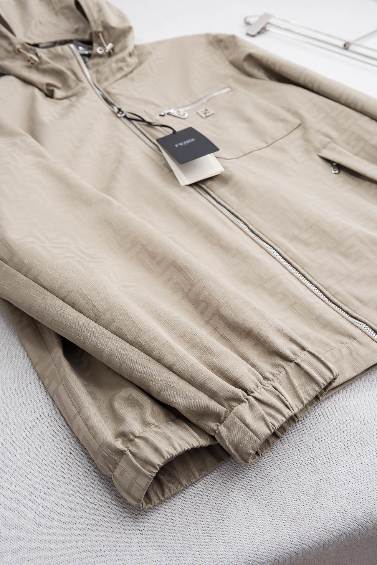 Fendi Male Jacket Polyester Hooded S-m-xxxl