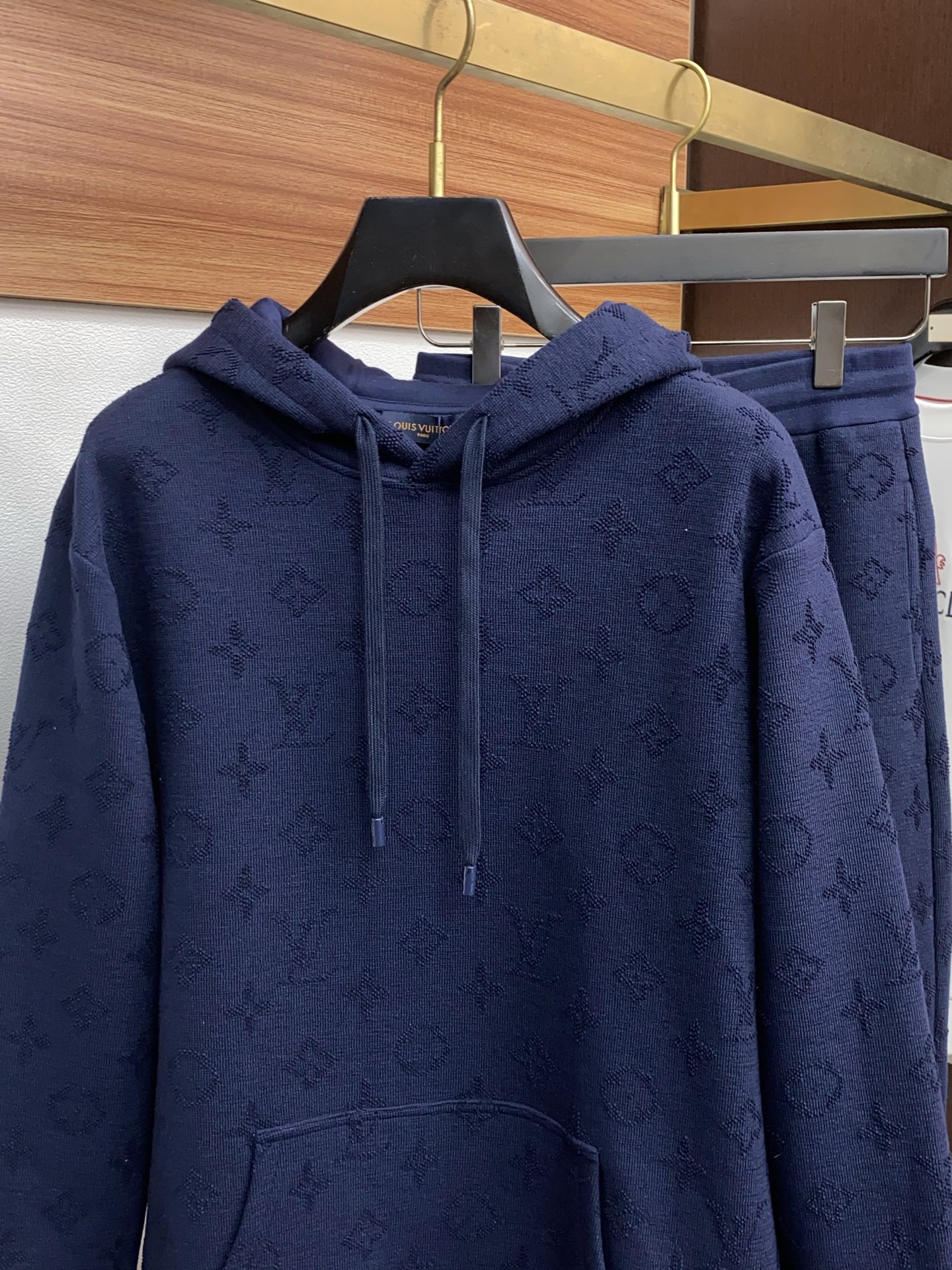 Louis Vuitton Male Hoodie Cotton Fleece Lined S-l-xl