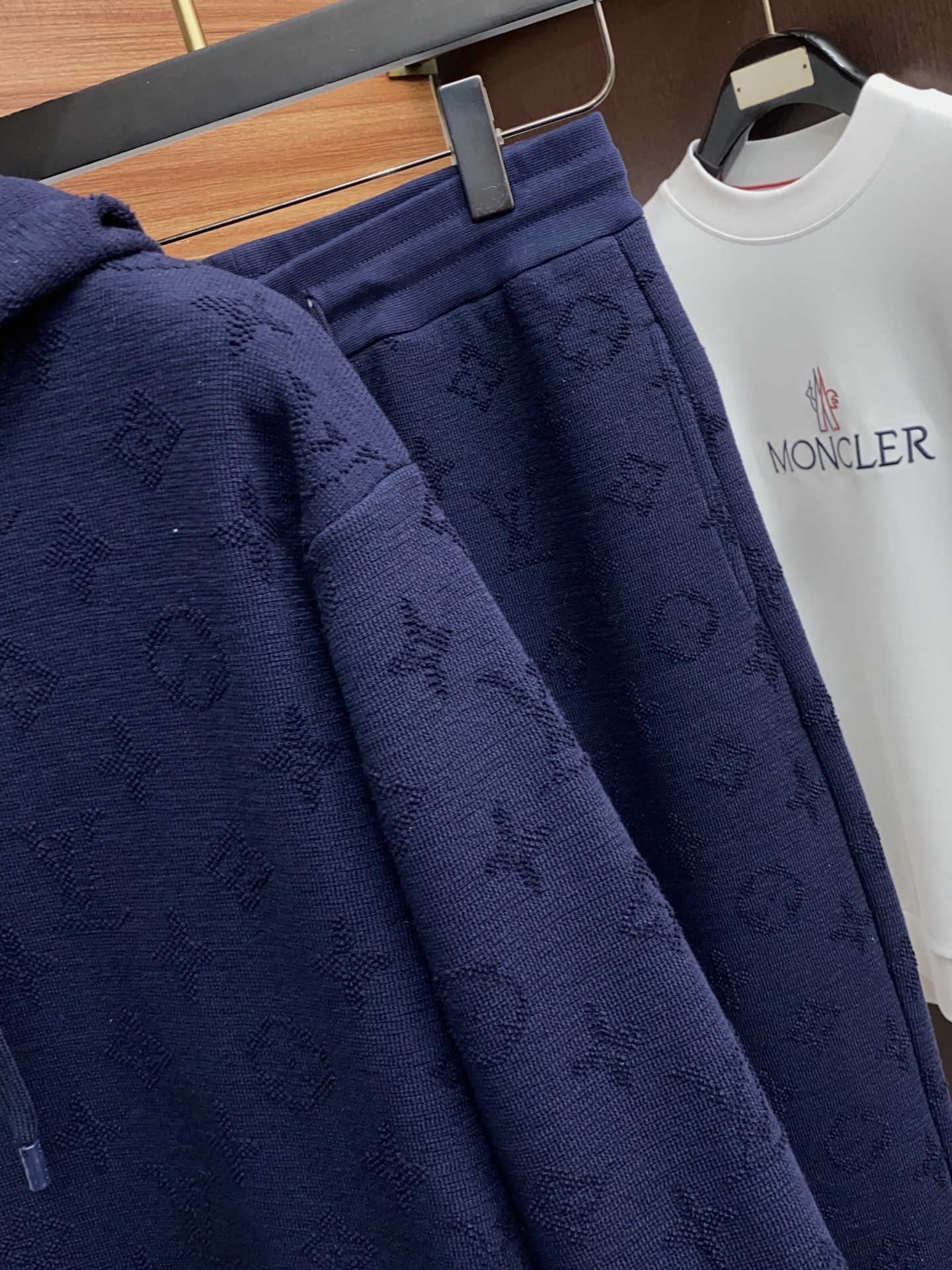 Louis Vuitton Male Hoodie Cotton Fleece Lined S-l-xl