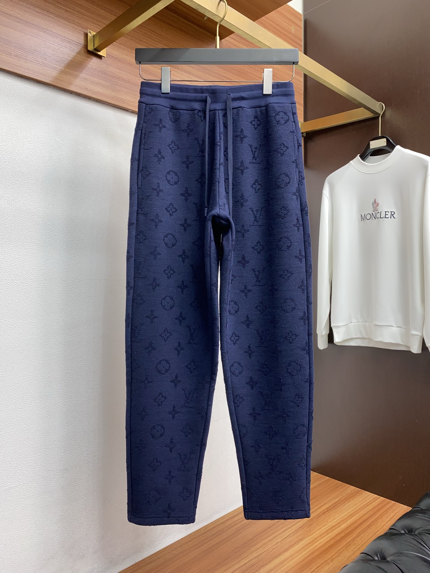 Louis Vuitton Male Hoodie Cotton Fleece Lined S-l-xl