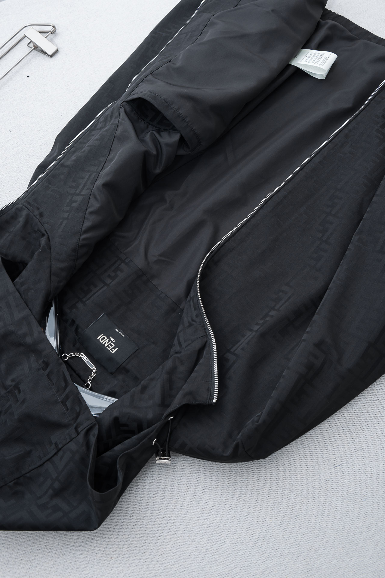 Fendi Male Jacket Polyester Hooded S-m-xxxl