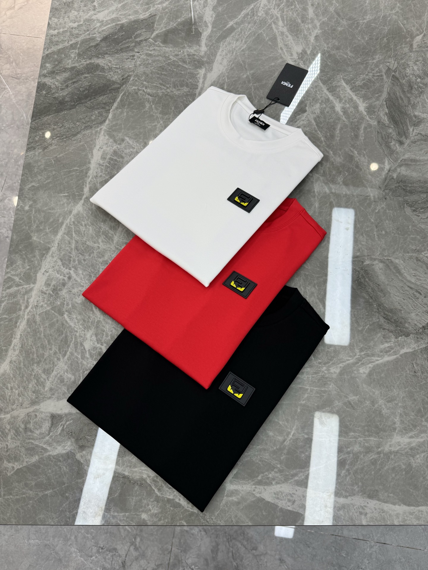 Fendi Male Basic Clothing Black Slim Fit S-m-l-xl-175140