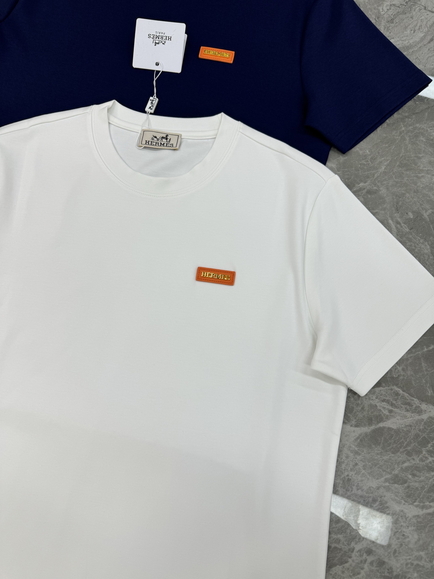 Hermès Basic Clothing Cotton Black Slim Fit S-m-l-xl-175140