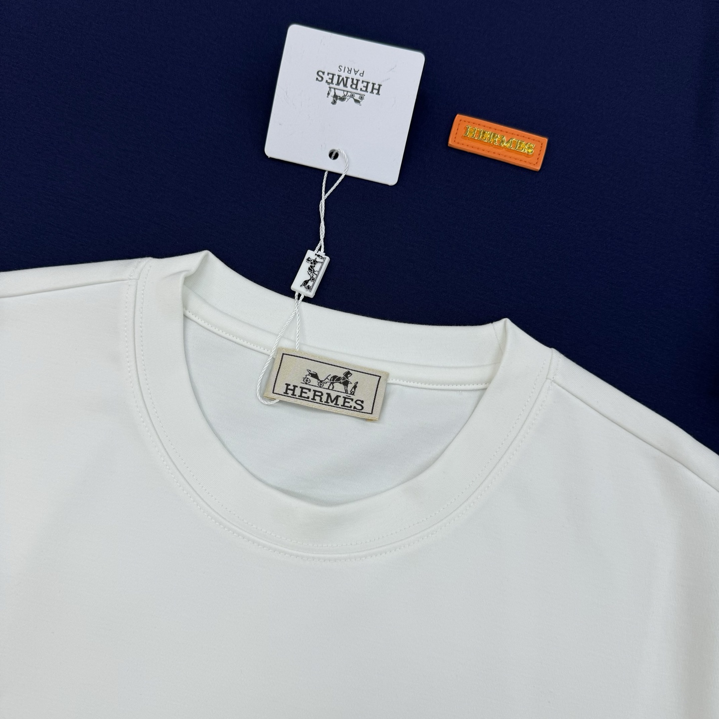 Hermès Basic Clothing Cotton Black Slim Fit S-m-l-xl-175140