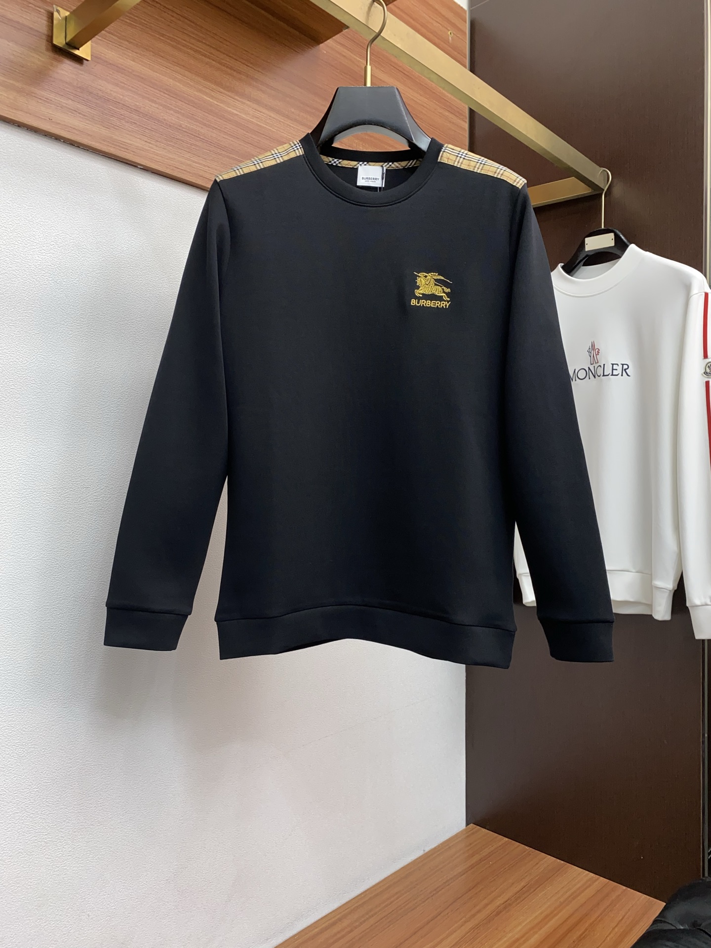 Burberry Male Hoodie Cotton M-xl