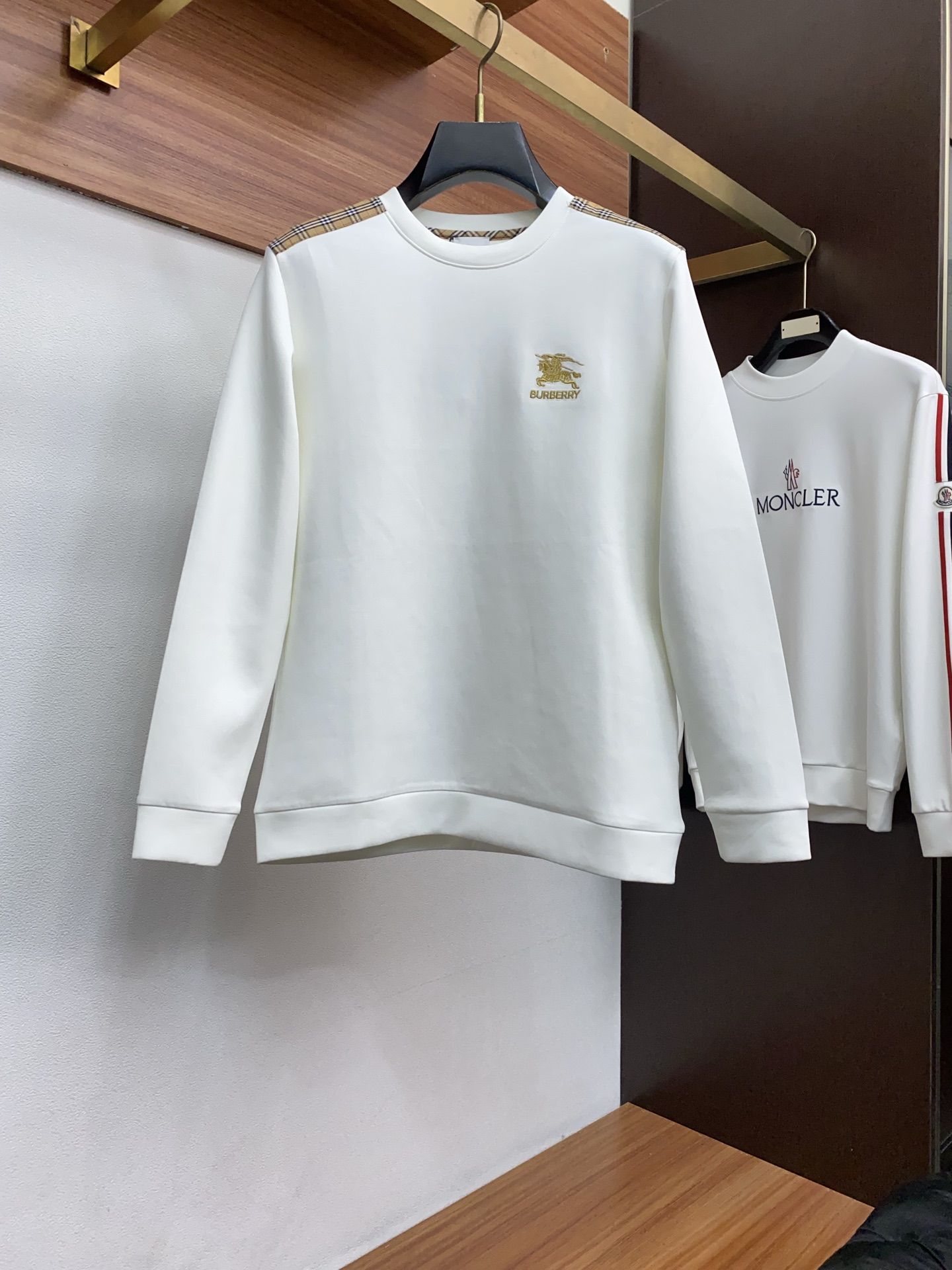 Burberry Male Hoodie Cotton M-xl