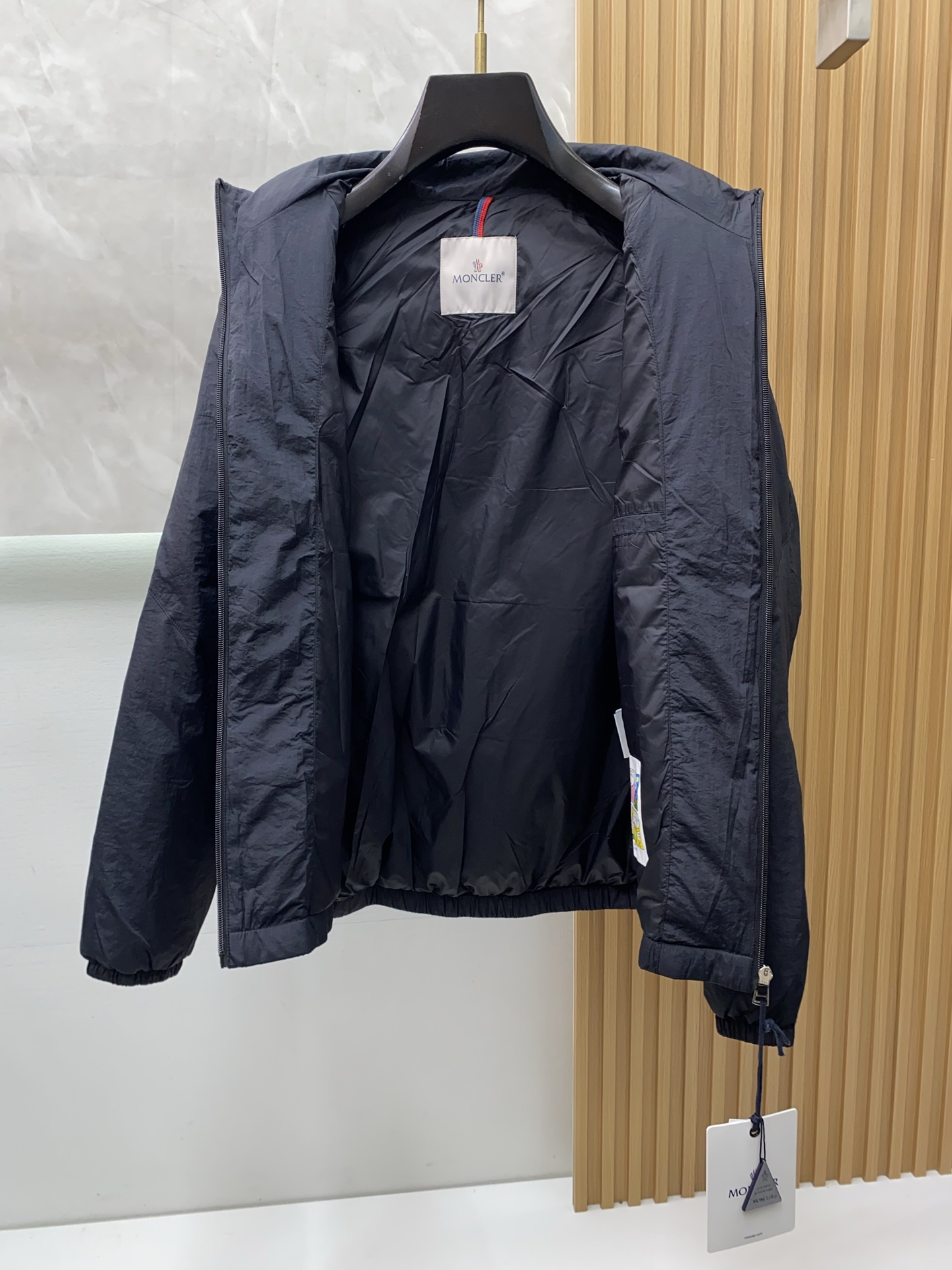 Moncler Male Down Jacket White Duck Down Hooded M-l-xl