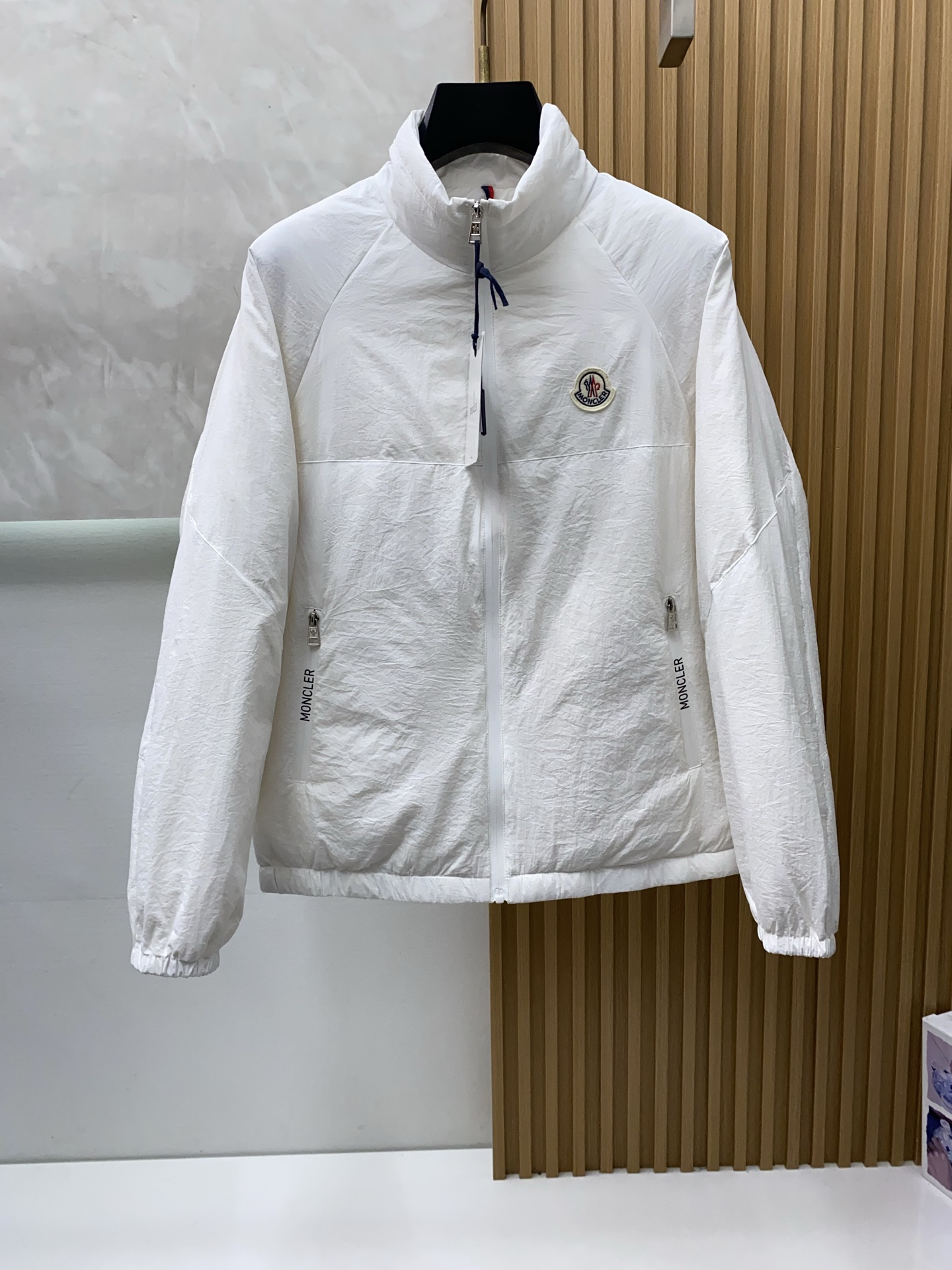 Moncler Male Down Jacket White Duck Down Hooded M-l-xl