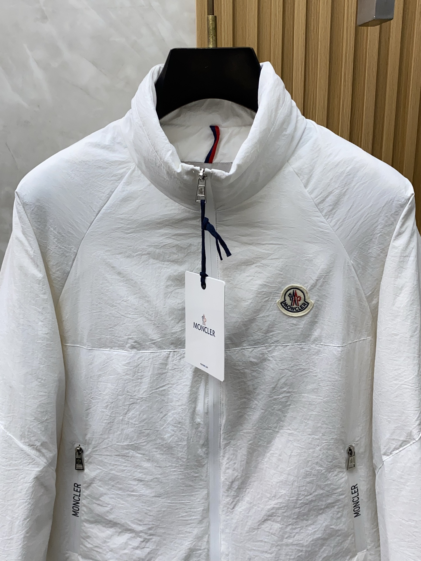 Moncler Male Down Jacket White Duck Down Hooded M-l-xl