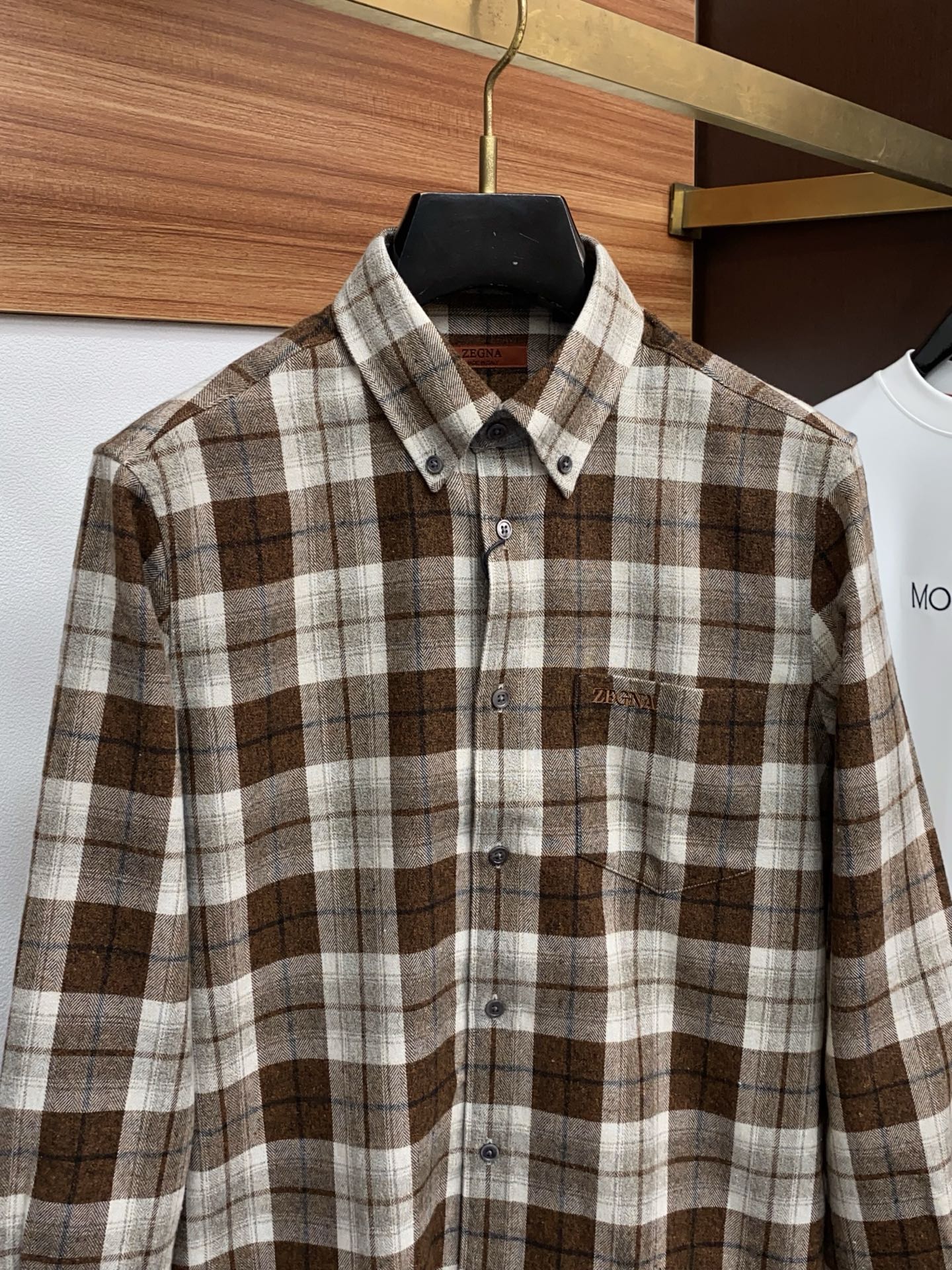 Ermenegildo Zegna Male Shirt Cotton M-l-xl