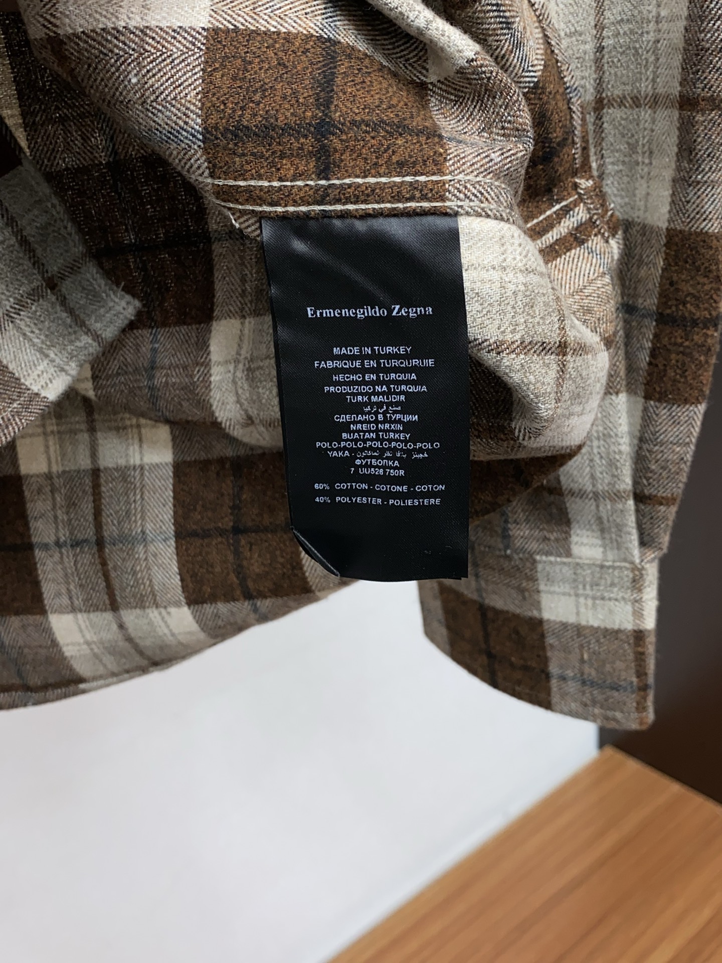 Ermenegildo Zegna Male Shirt Cotton M-l-xl