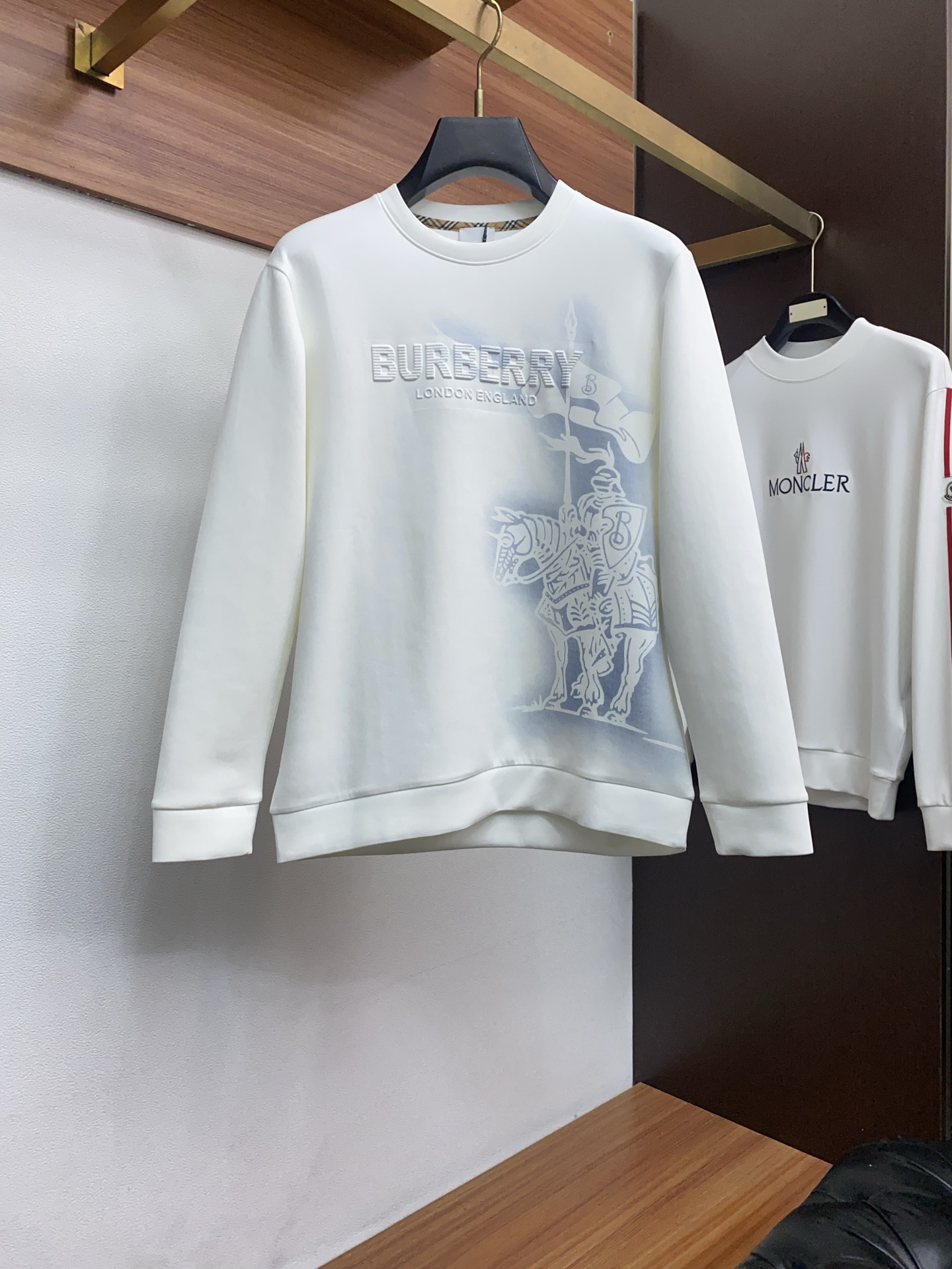 Burberry Male Hoodie Cotton M-xl