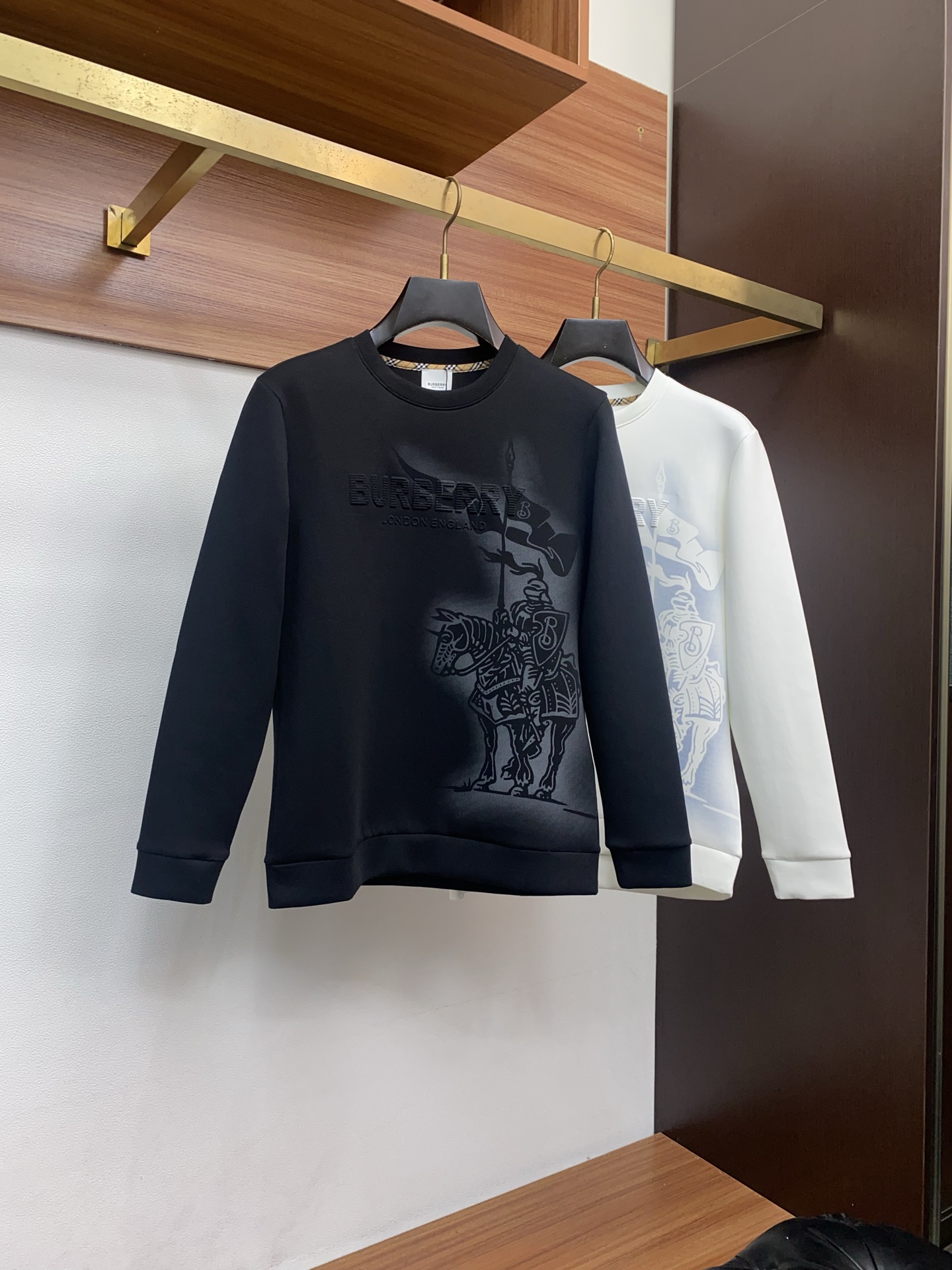 Burberry Male Hoodie Cotton M-xl