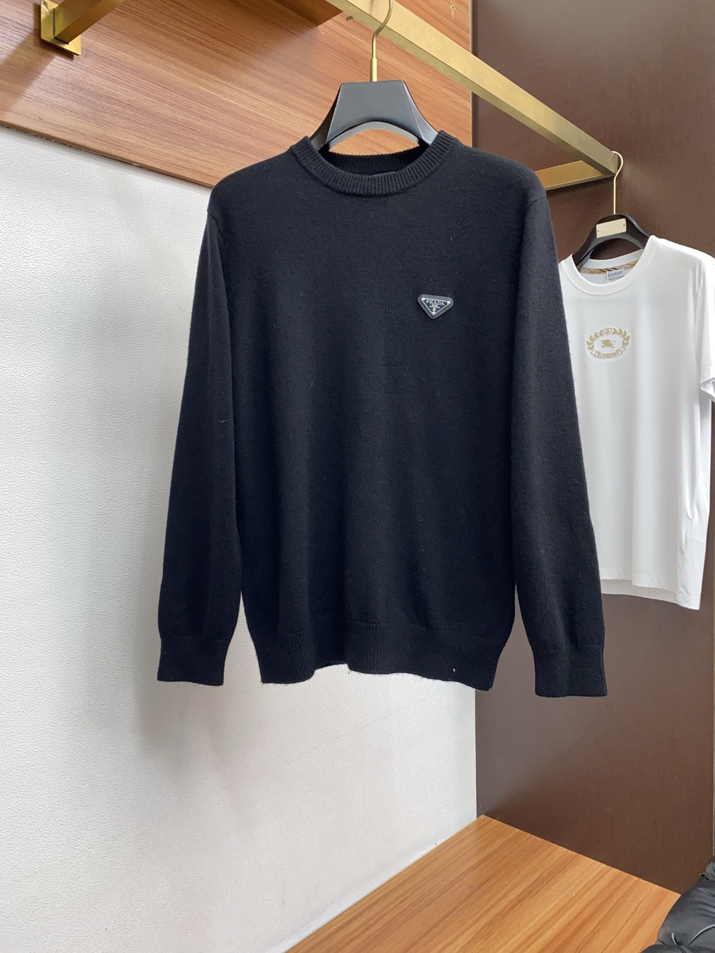 Prada Male Basic Clothing Wool M-l-xl