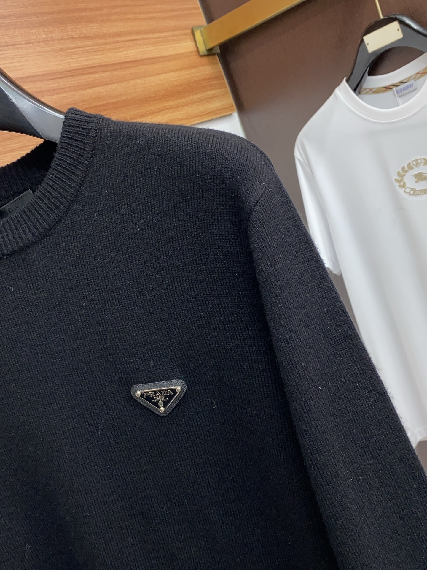 Prada Male Basic Clothing Wool M-l-xl