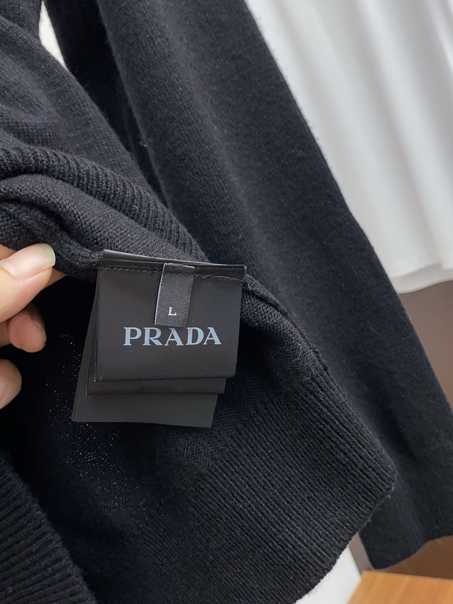 Prada Male Basic Clothing Wool M-l-xl