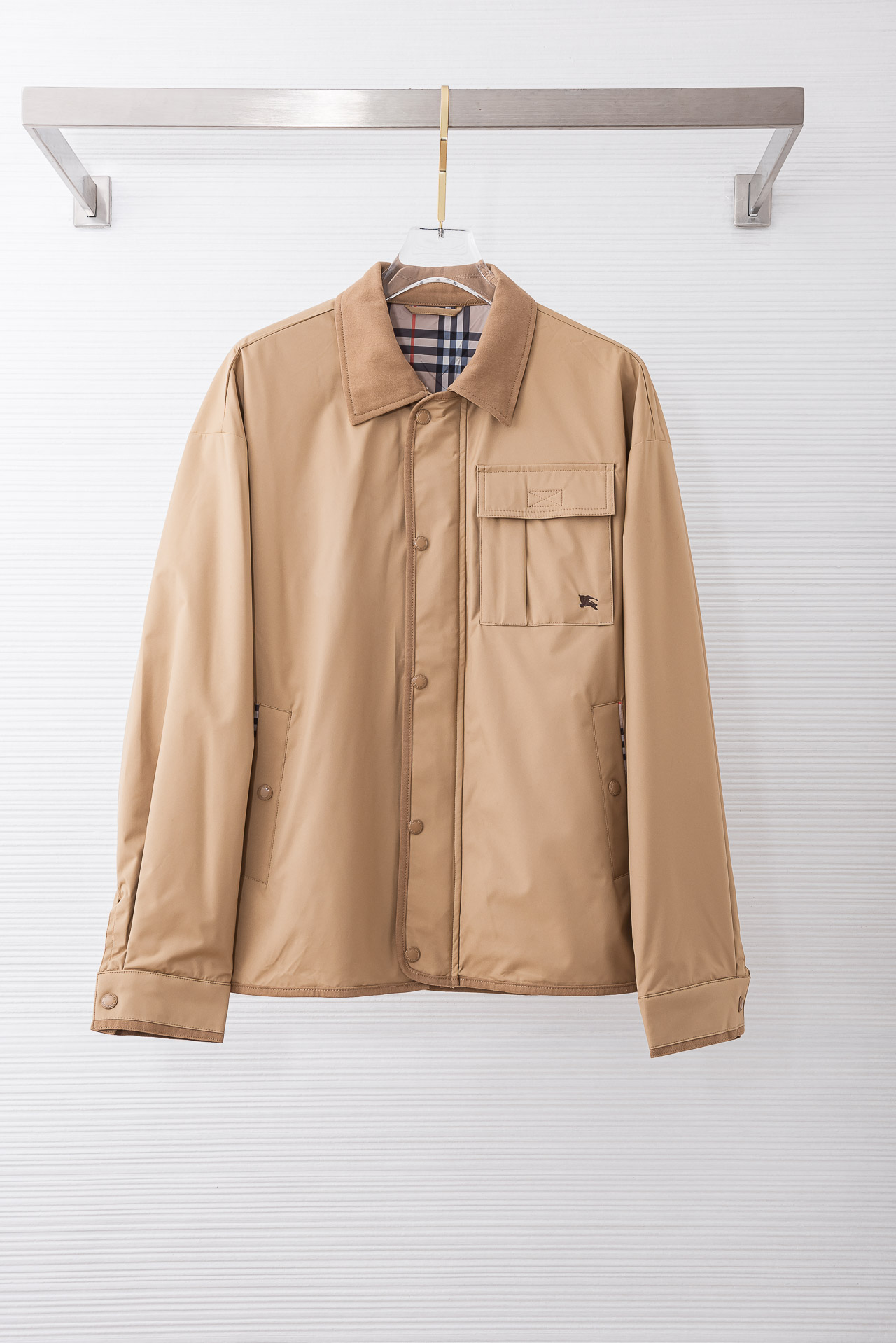Burberry Male Jacket Cotton S-m-xxxl