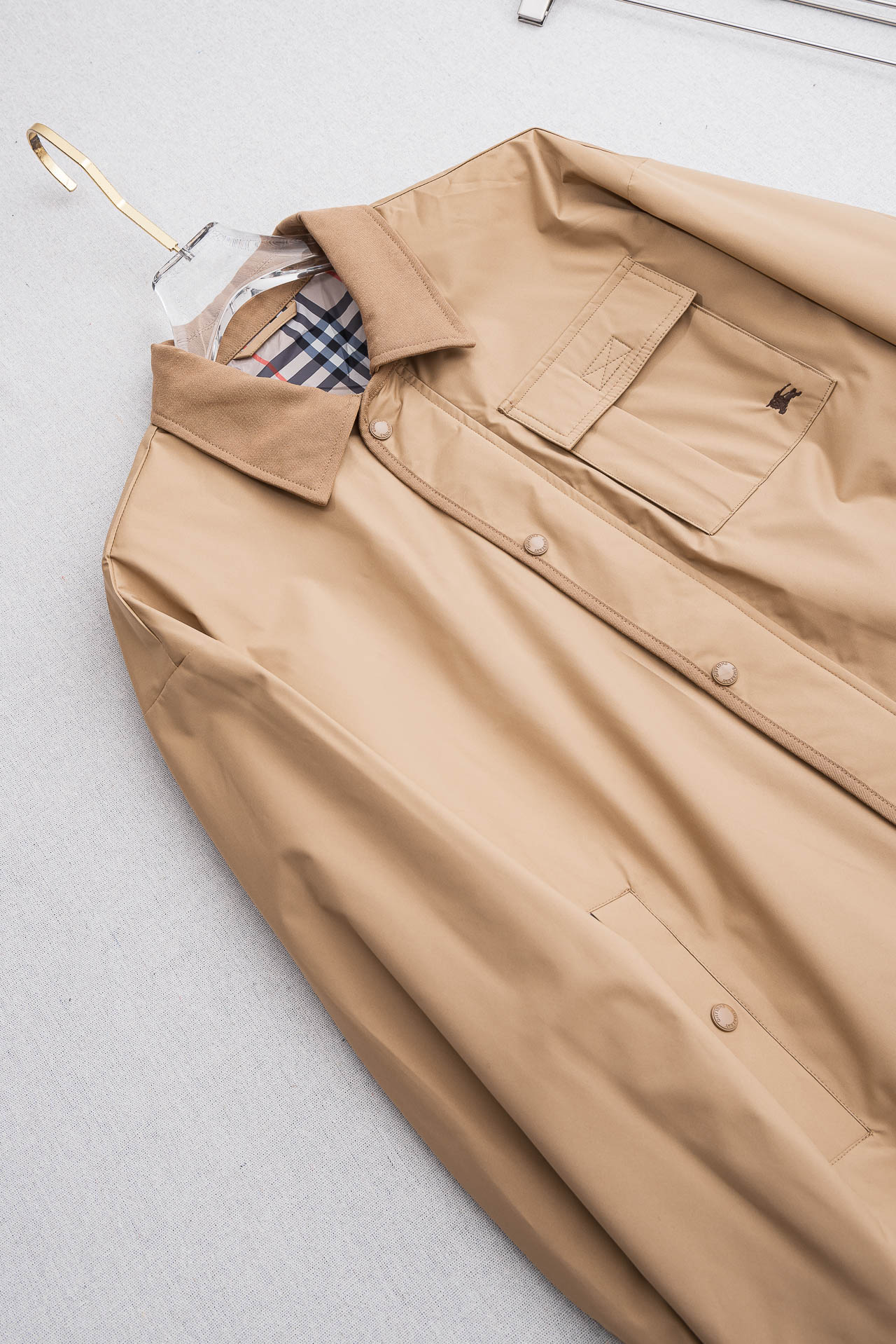 Burberry Male Jacket Cotton S-m-xxxl