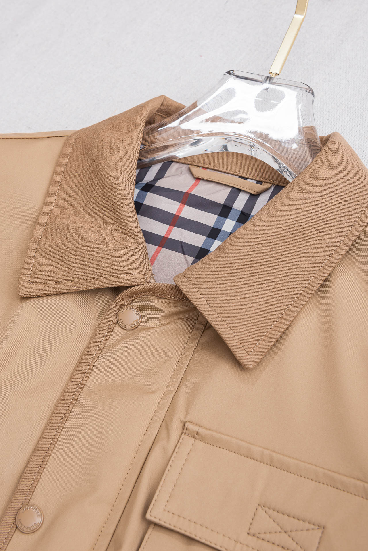 Burberry Male Jacket Cotton S-m-xxxl