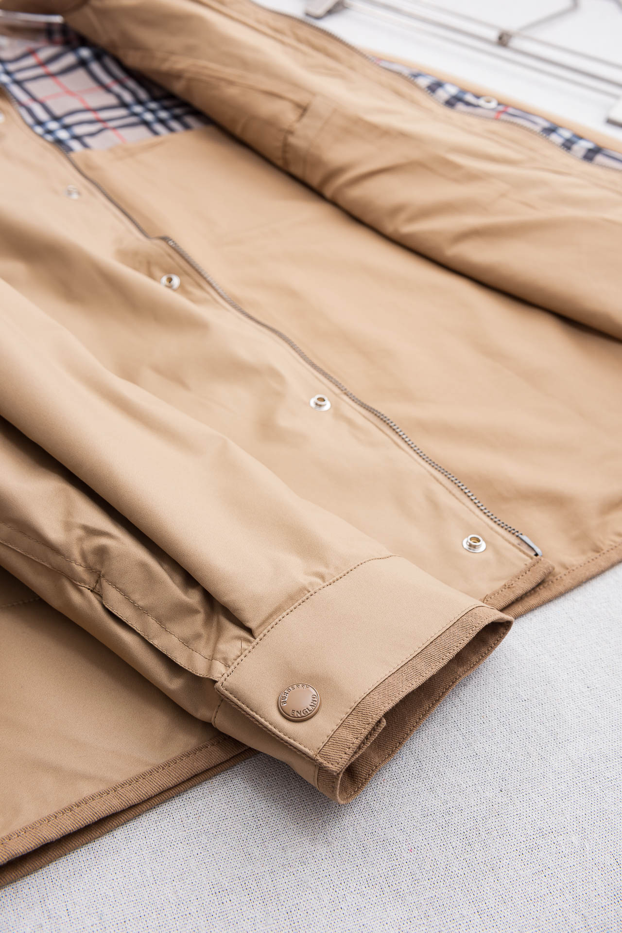 Burberry Male Jacket Cotton S-m-xxxl